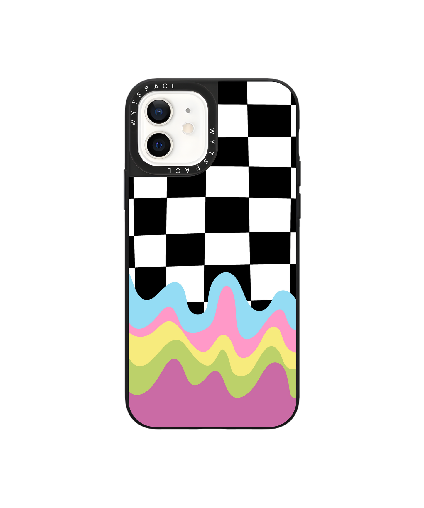 Checker Ripples | Y2k - Elite iPhone Case Cover | Code: 008