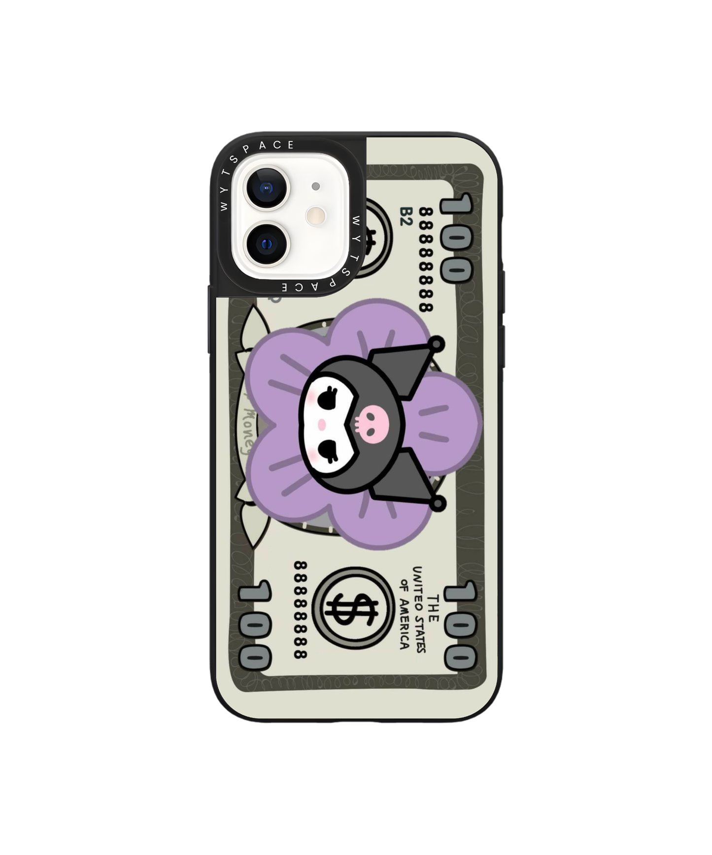 Kuromi Cash | Pinteresty Elite iPhone Case Cover | Code: 295