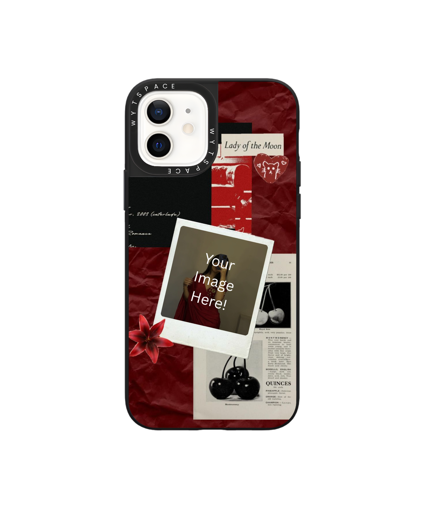 Scarlet Mood | Personalized Elite iPhone Case Cover | Code: 347