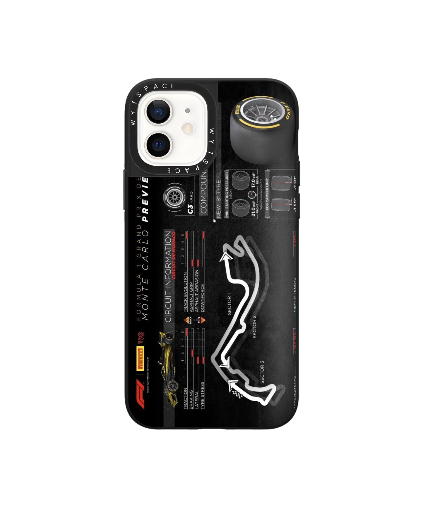 Pit Lane Circuit | F1 / Cars - Elite iPhone Case | Code: 425