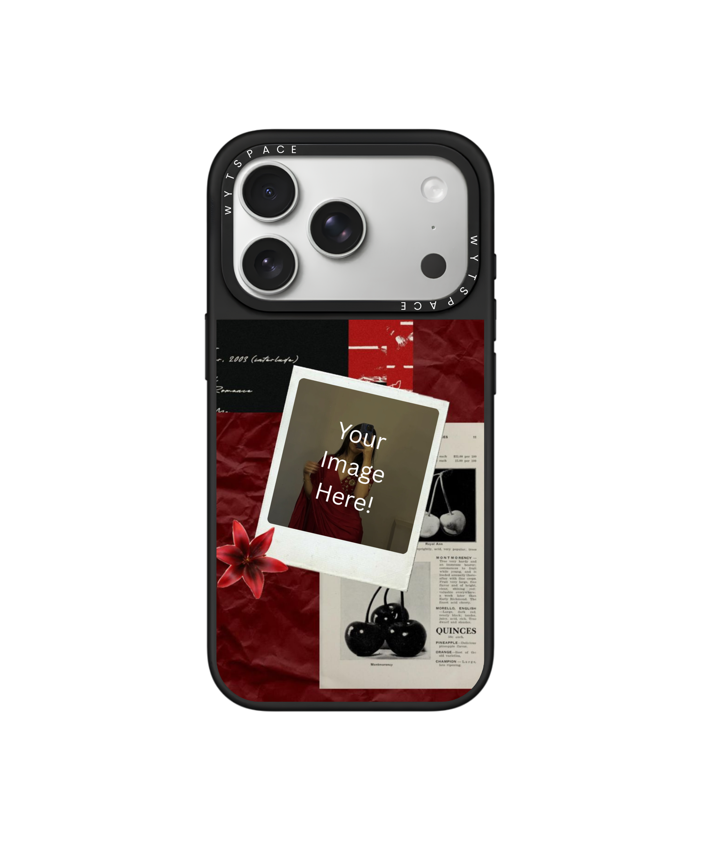 Scarlet Mood | Personalized Elite iPhone Case Cover | Code: 347