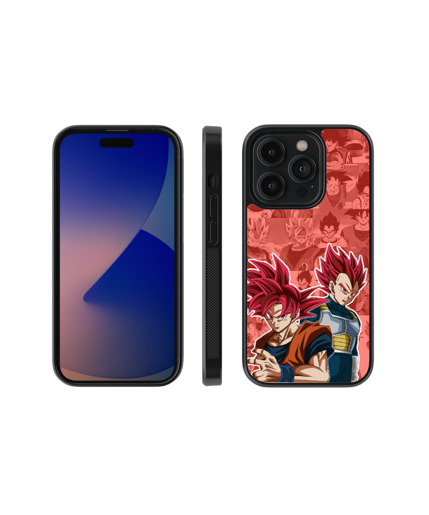 Goku & Vegeta Fusion | Dragon Ball - Glass Case Cover | Code: 124