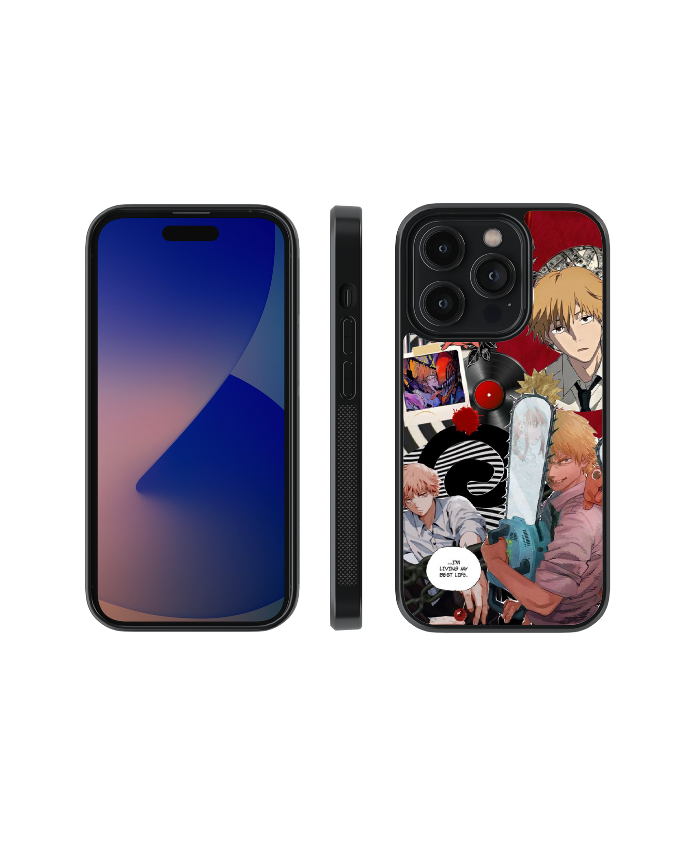 Chainsaw Denji | Chainsaw man - Glass Case Cover | Code: 243