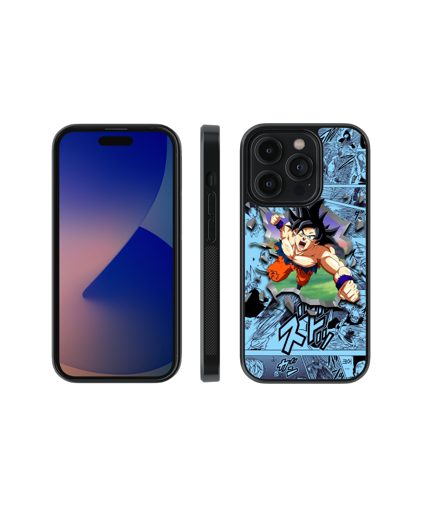 Goku's Furious Flight | Dragon Ball - Glass Case Cover | Code: 114