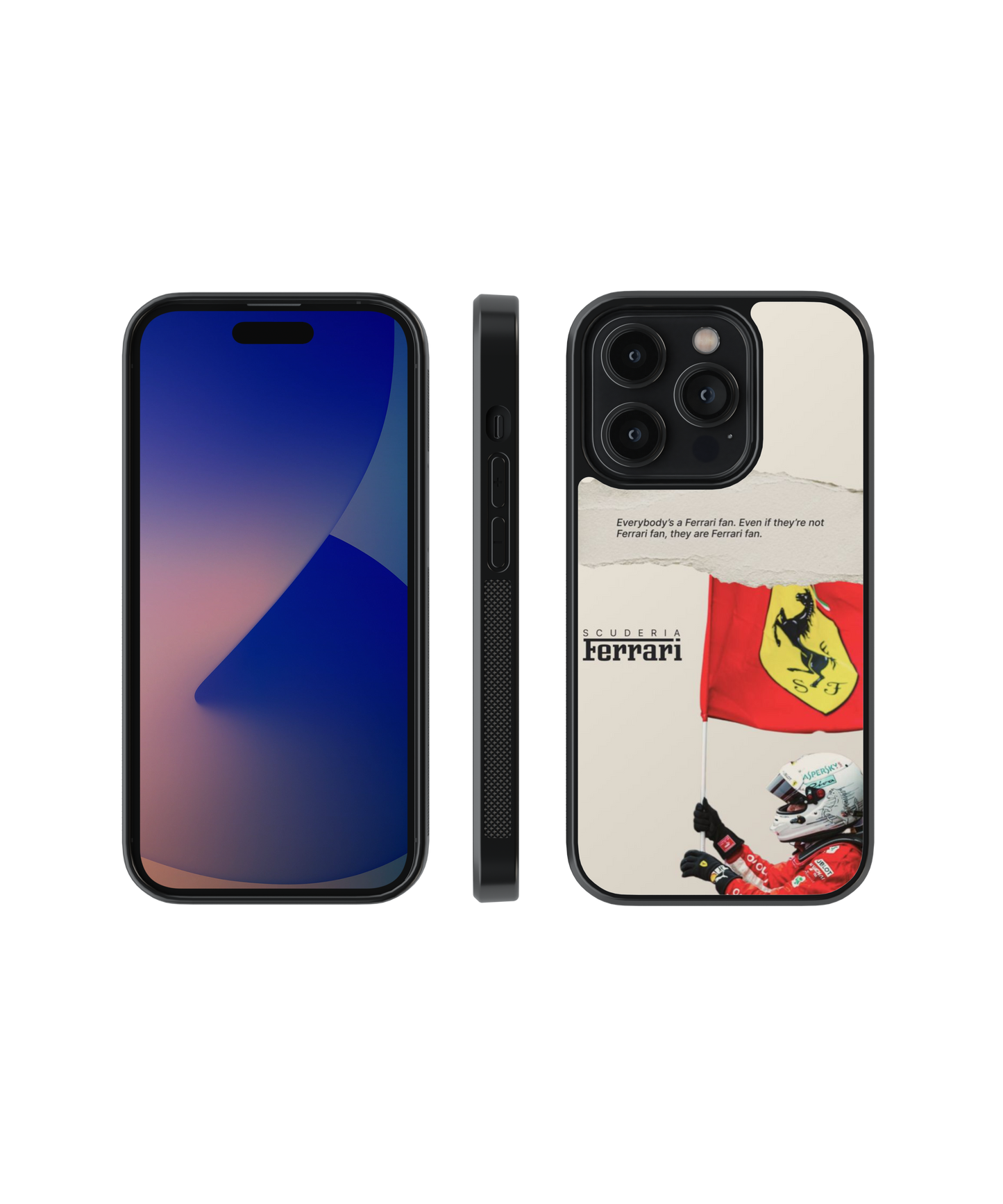 Road Rebel Ferrari | F1 / Cars - Glass Case Cover | Code: 329