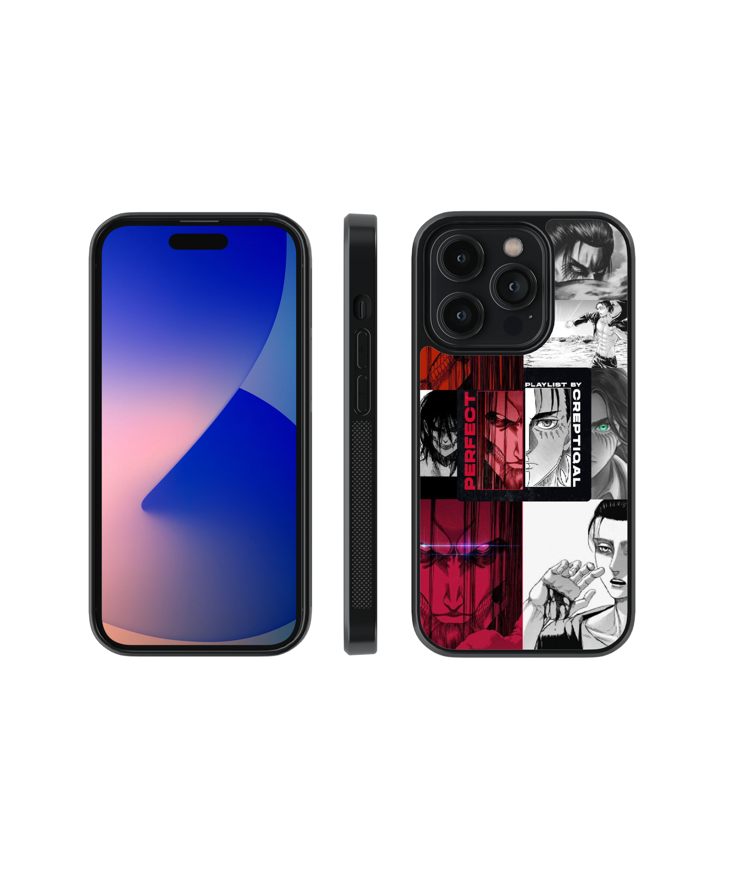 Titan Confrontation | Attack on Titans - Glass Case Cover | Code: 188