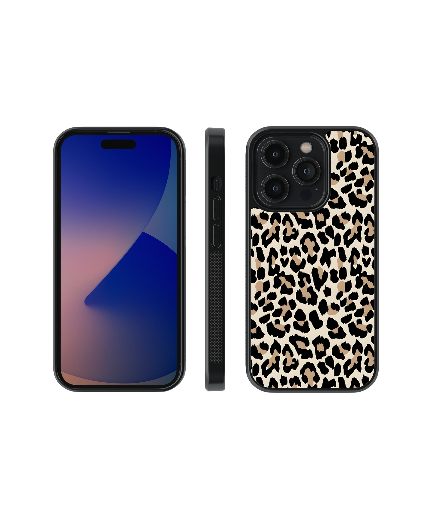 Leopard Luxe | Pinteresty Glass Case Cover | Code: 271