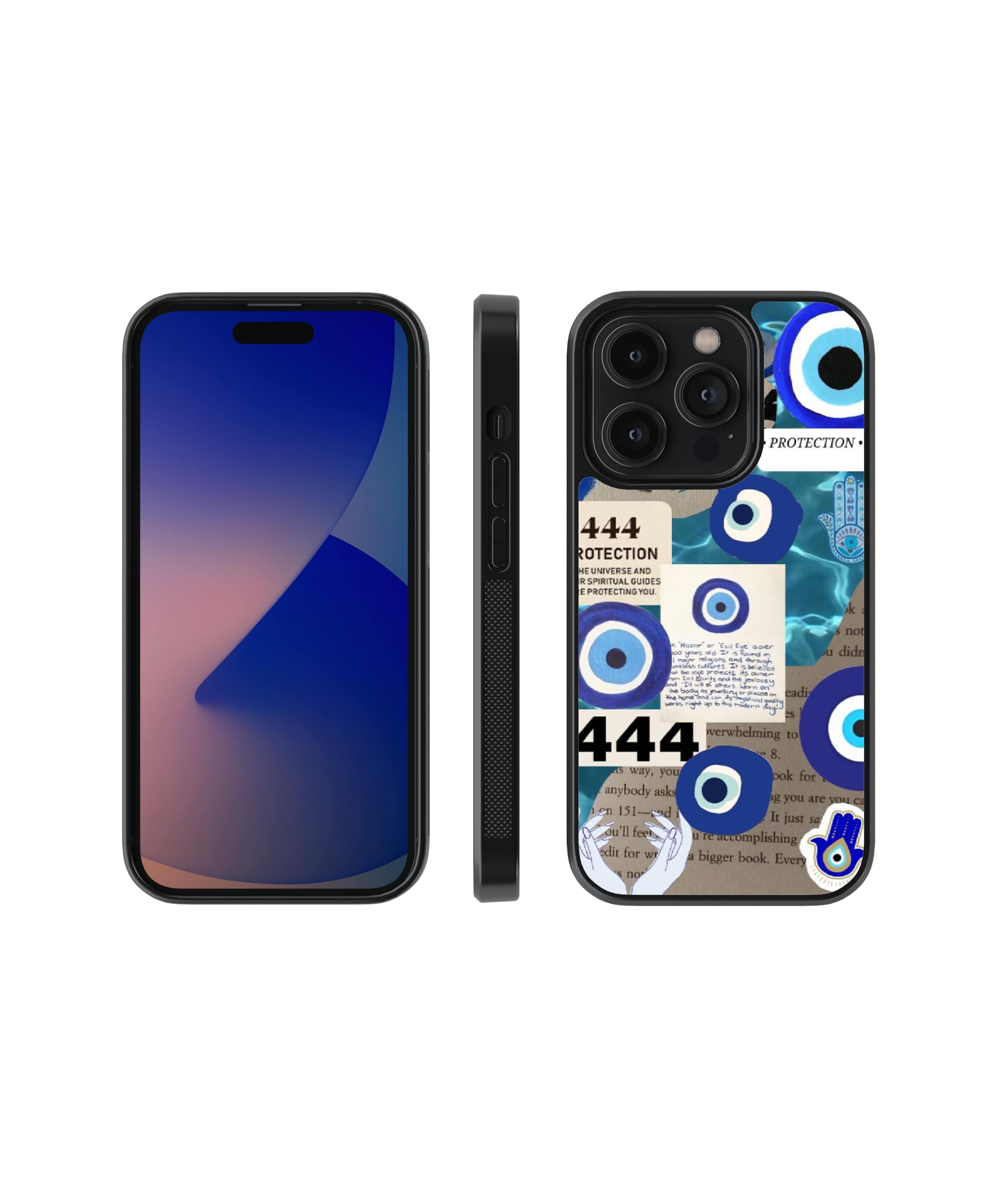 AzureWard | Evil - Glass Case Cover | Code: 081