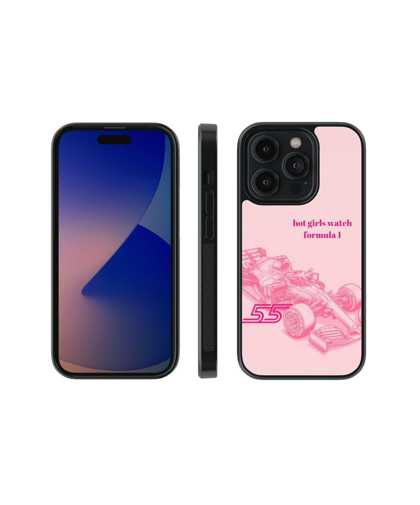 Hot Girl F1 | F1 / Cars - Glass Case Cover | Code: 316