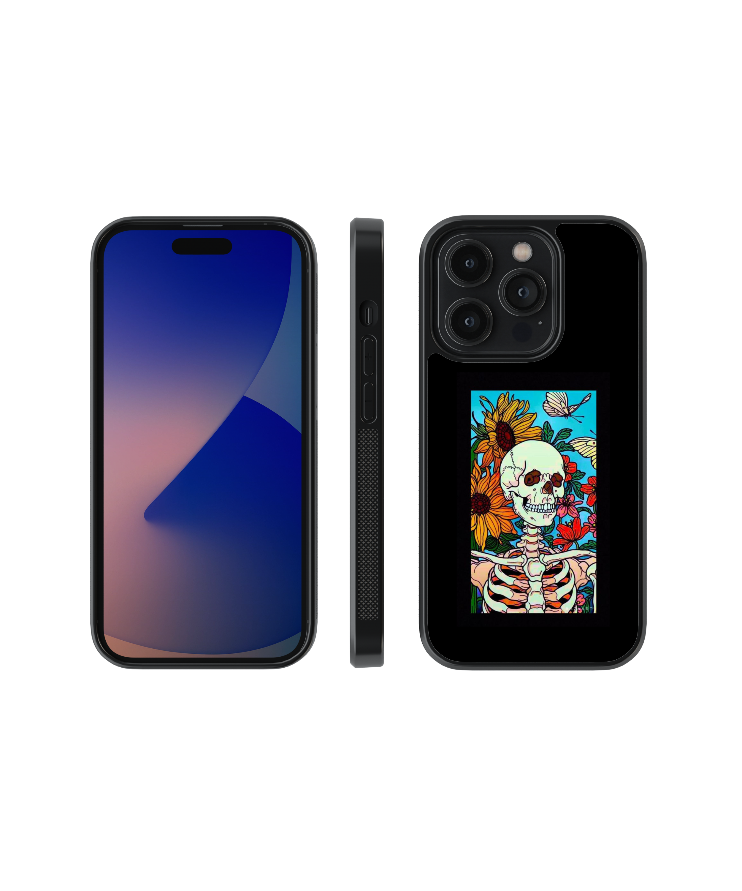 Drawn Wild | Scribble - Glass Case Cover | Code: 313