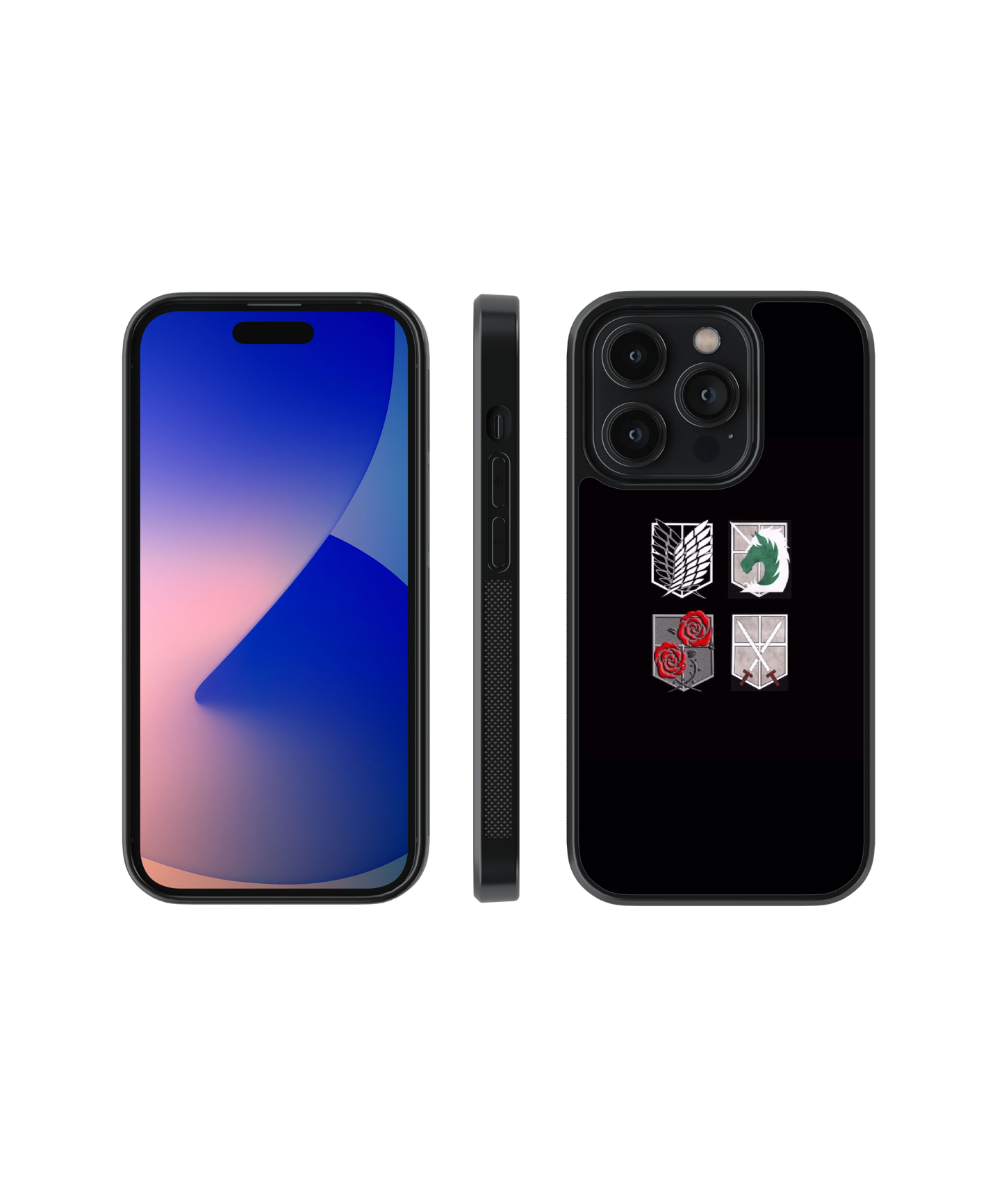 House Insignias | Attack on Titans - Glass Case Cover | Code: 189