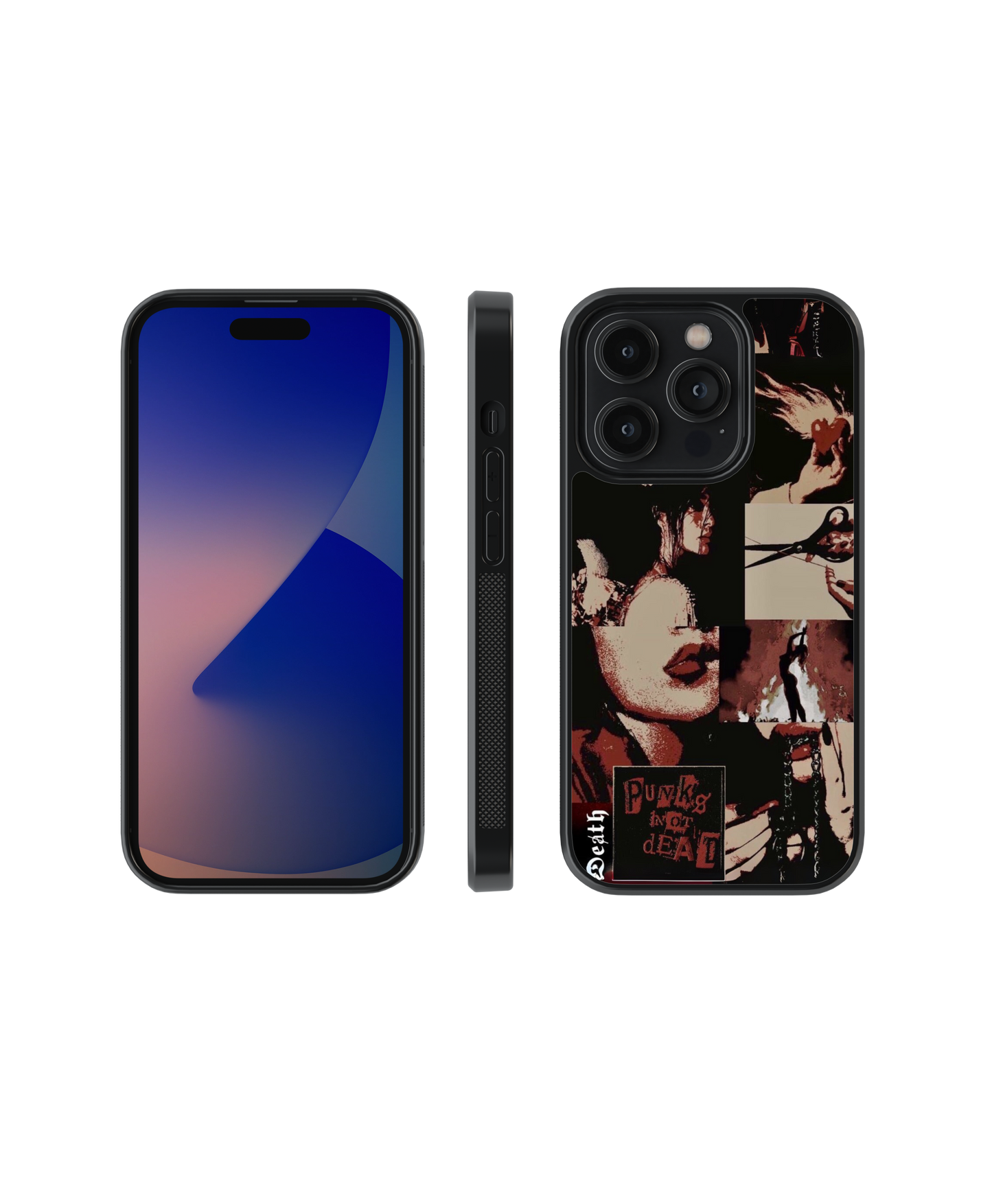 Punks | Rebel - Glass Case Cover | Code: 344