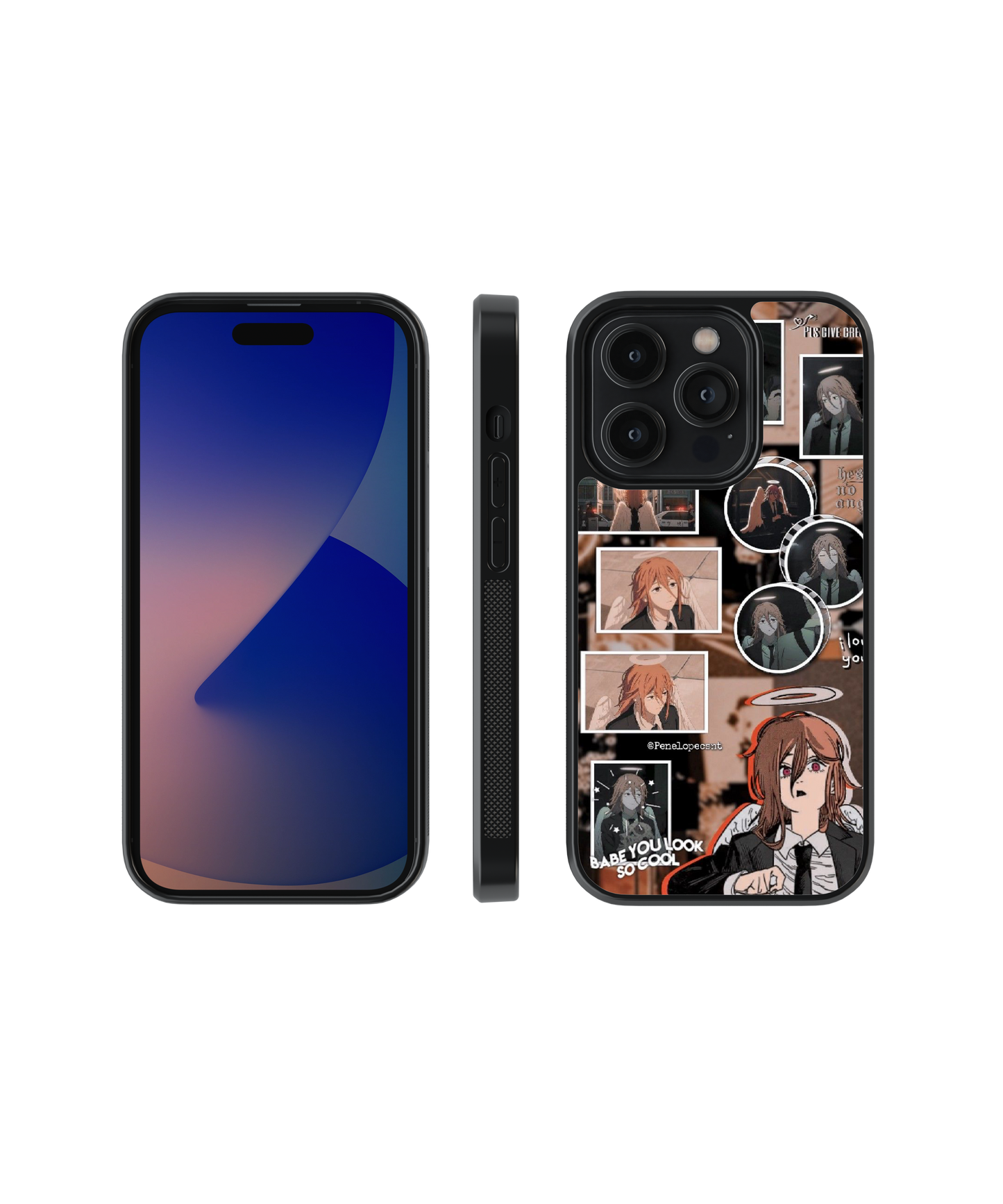 Kobeni's Gaze | Chainsaw man - Glass Case Cover | Code: 246