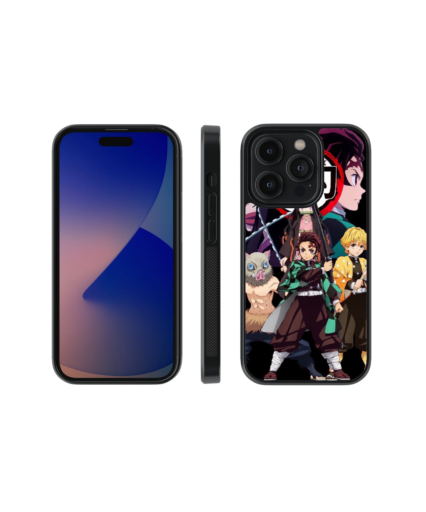 Comrades United | Demon Slayer - Glass Case Cover | Code: 235