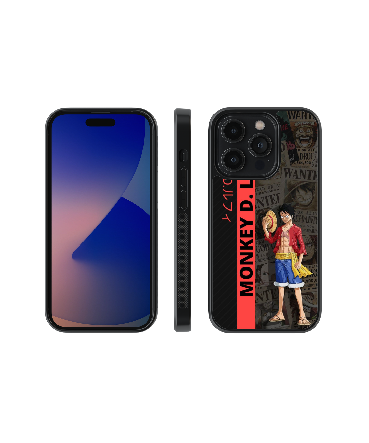 Wanted Pirate | One Piece - Glass Case Cover | Code: 148