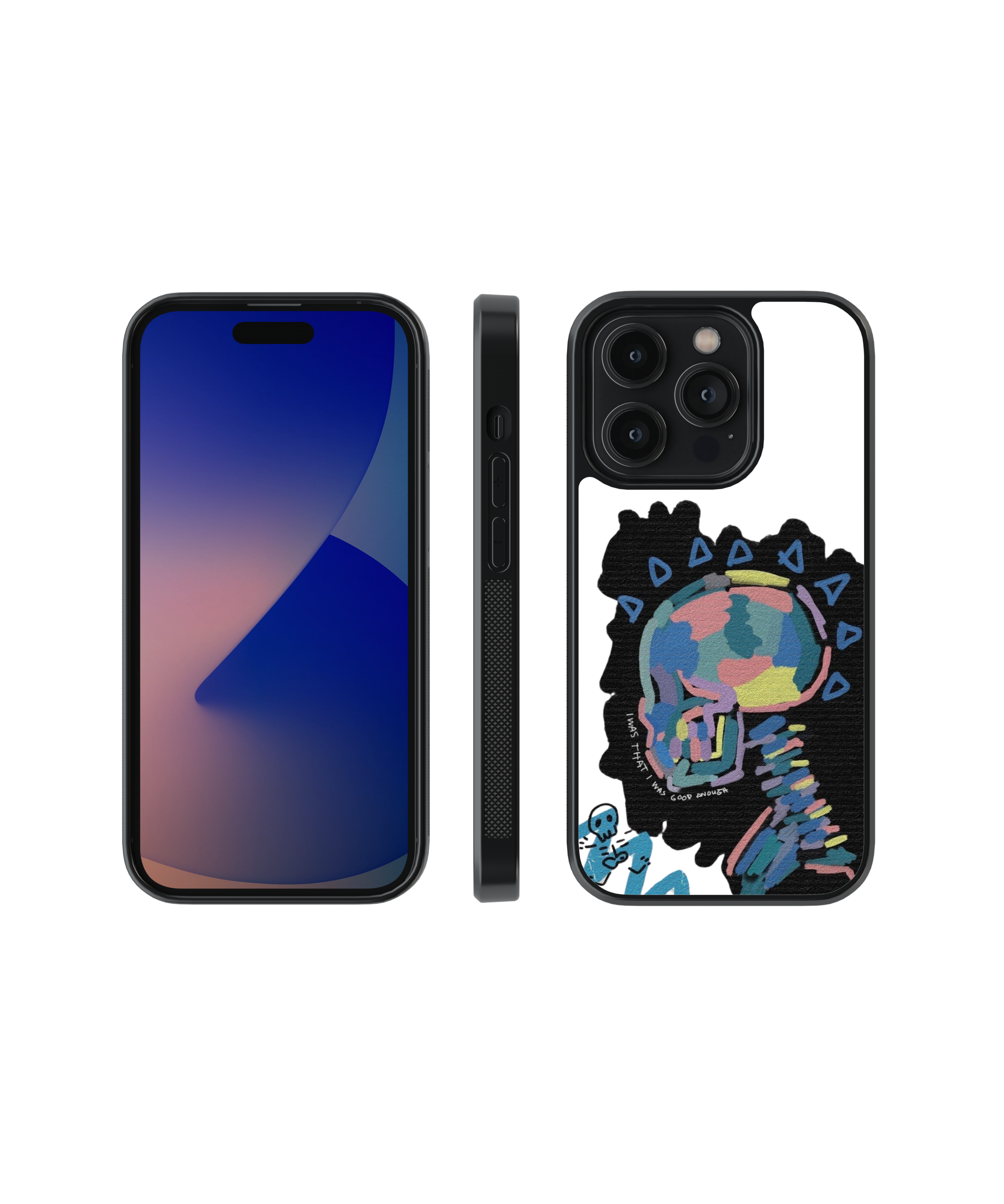 Doodle Dash | Scribble - Glass Case Cover | Code: 300