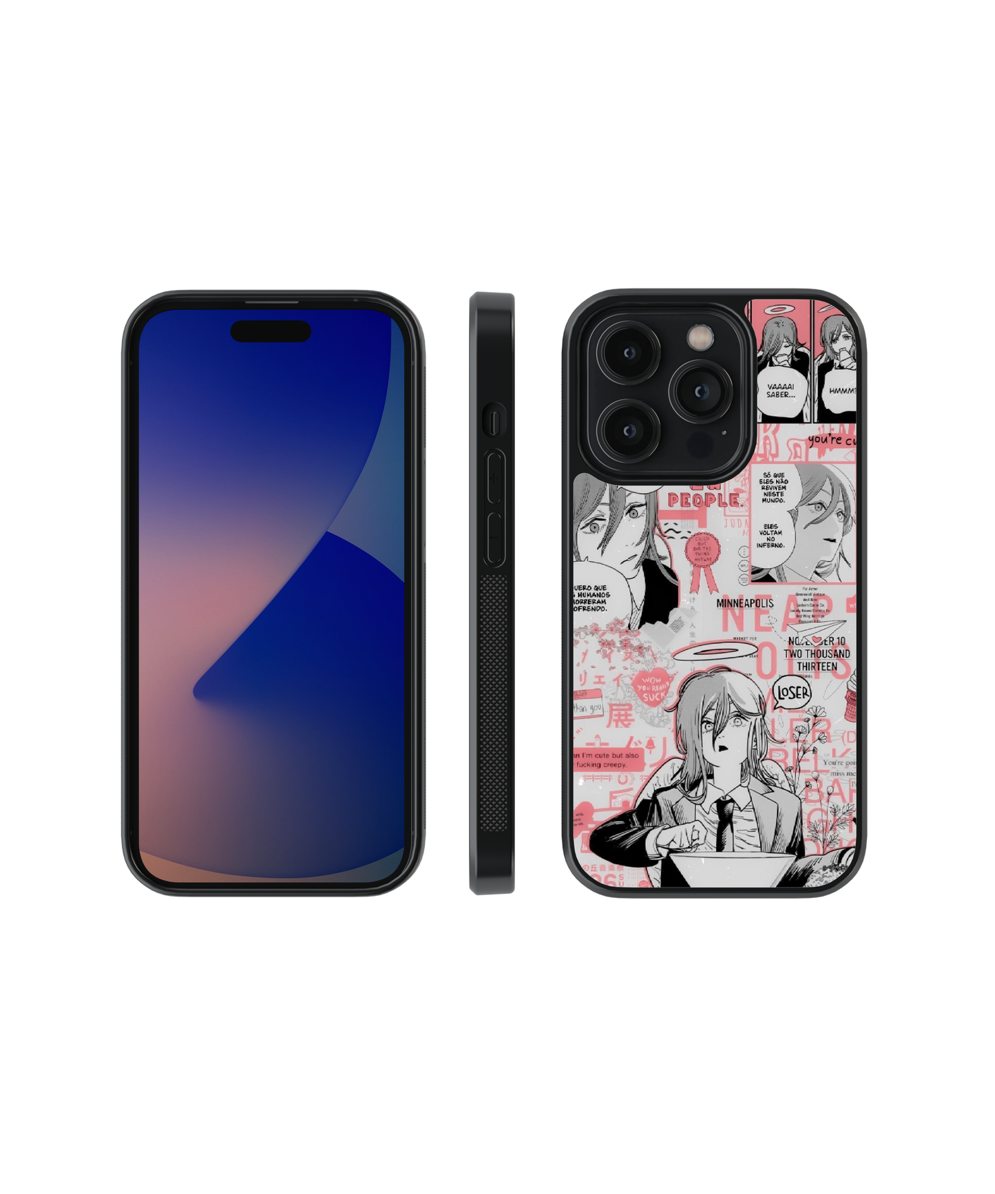 Kobeni's Charm | Chainsaw man - Glass Case Cover | Code: 245