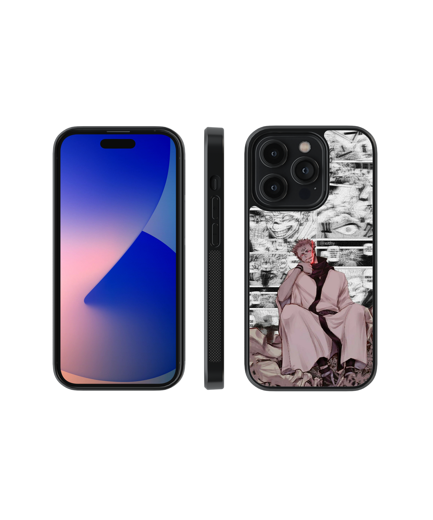 Sukuna's Throne | Jujutsu Kaisen - Glass Case Cover | Code: 196