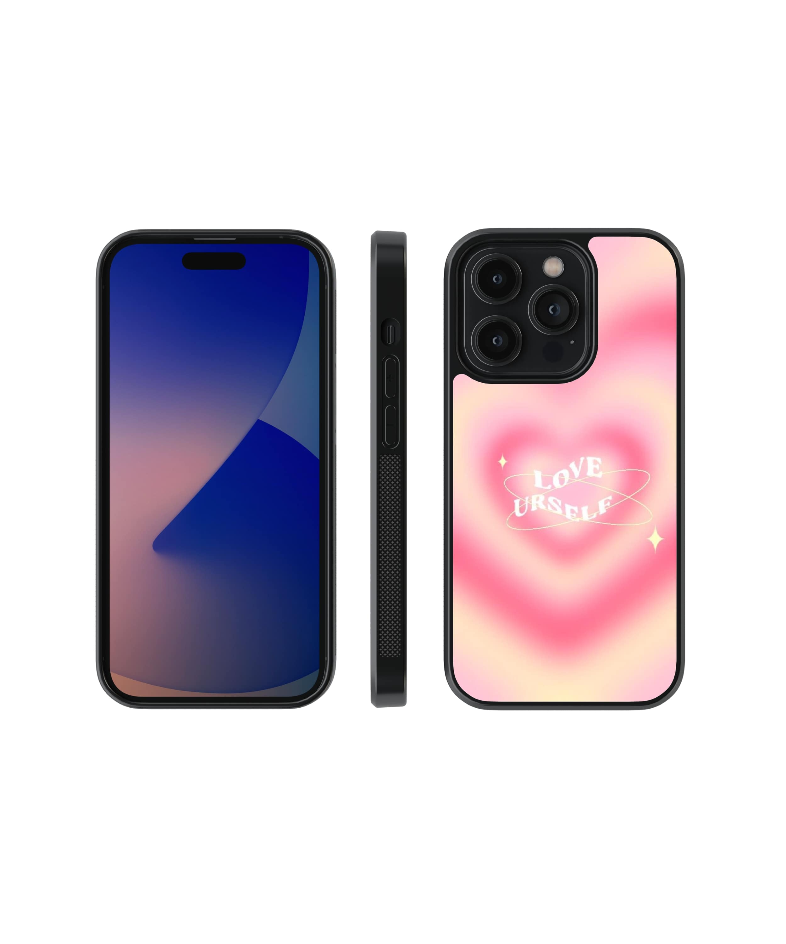 Captivate | Hearts - Glass Case Cover | Code: 047