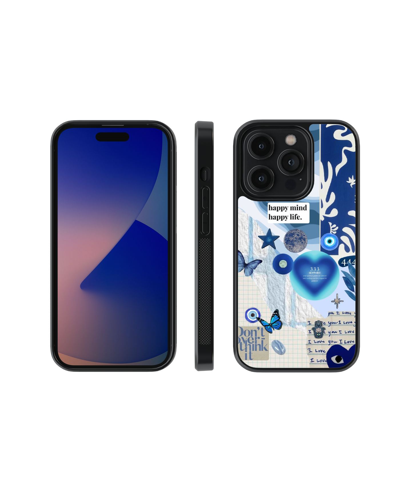 AzureVision | Evil Eye - Glass Case Cover | Code: 172