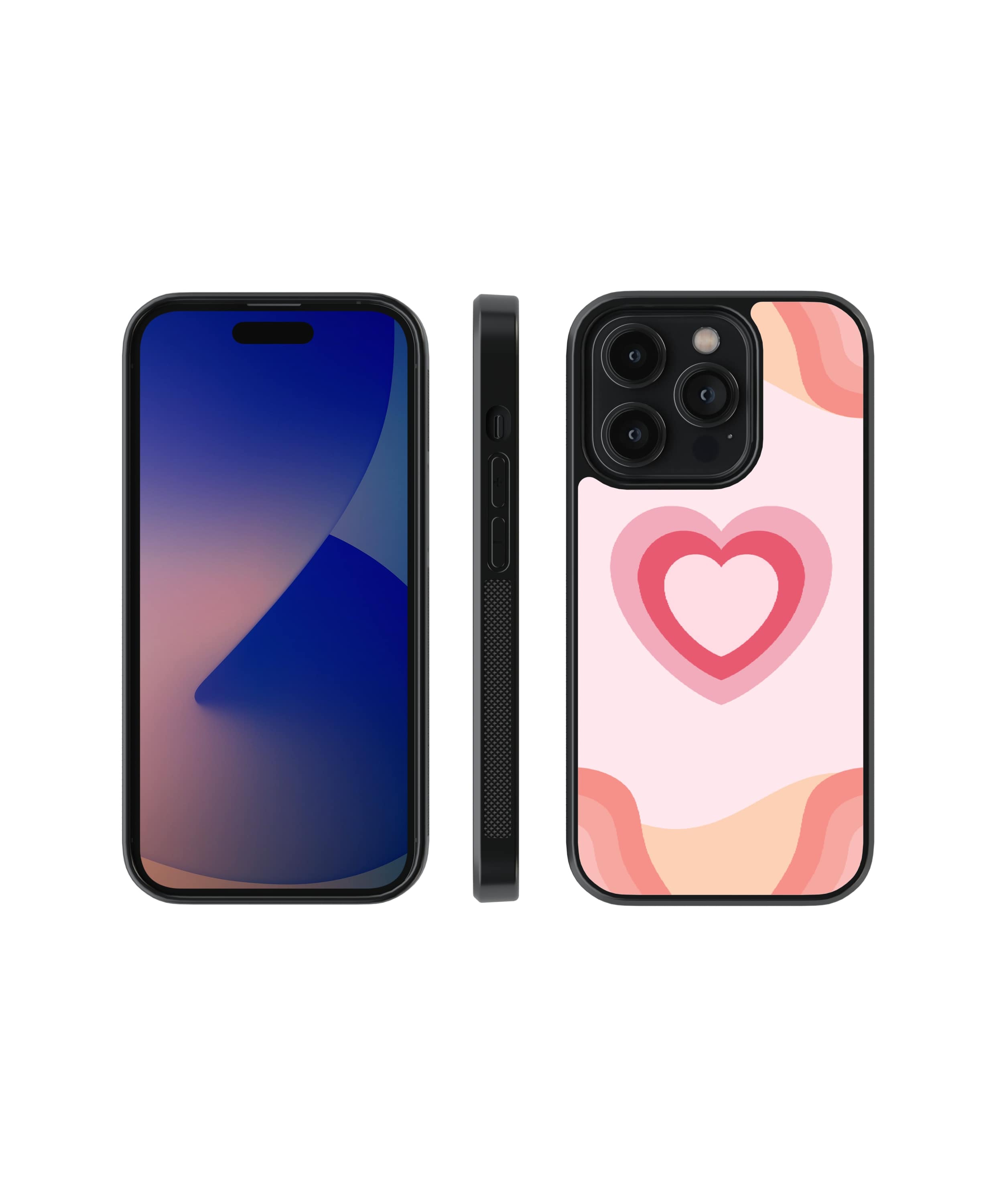 Euphoria | Hearts - Glass Case Cover | Code: 037