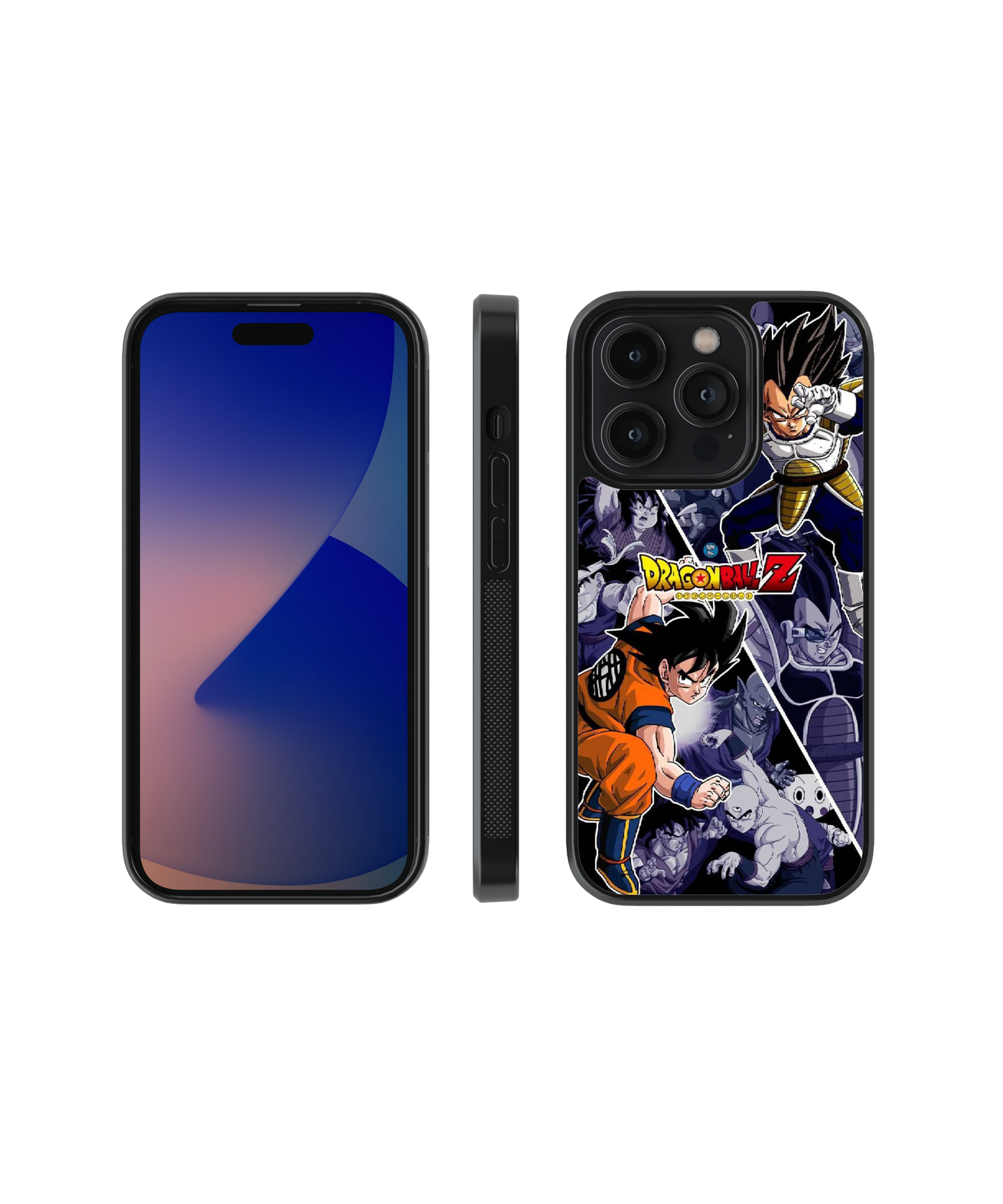 Goku vs Vegeta Clash | Dragon Ball - Glass Case Cover | Code: 123