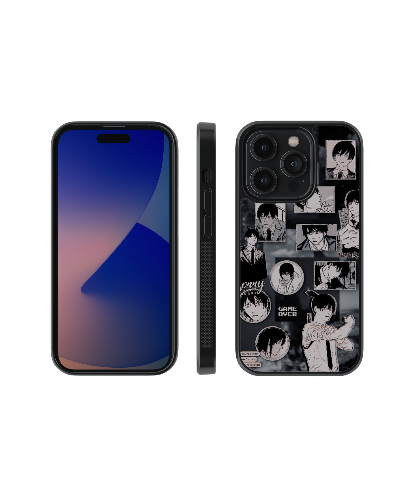 Aki's Chainsaw | Chainsaw man - Glass Case Cover | Code: 244