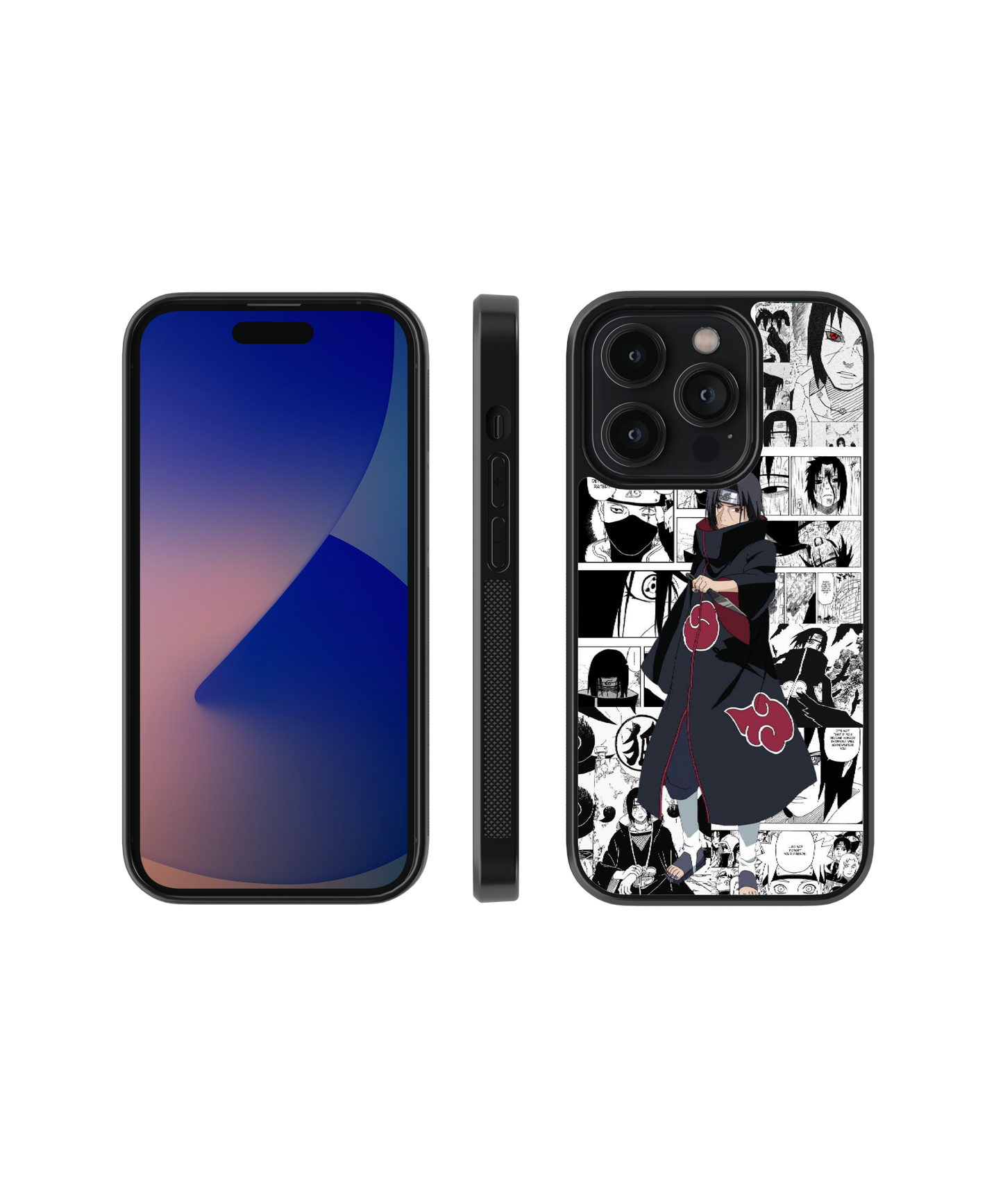 Itachi's Arsenal | Naruto - Glass Case Cover | Code: 141