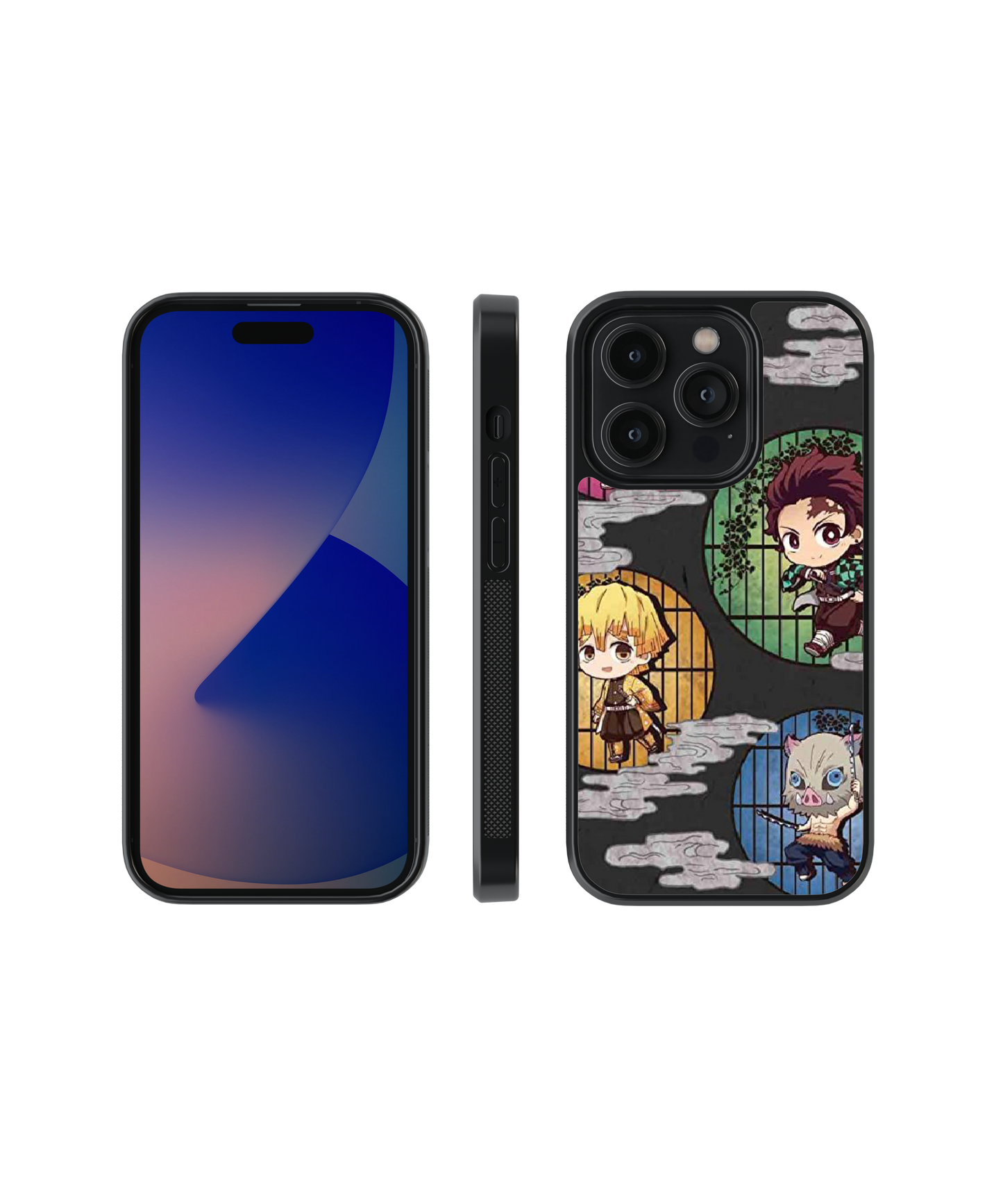 Childhood Squad | Demon Slayer - Glass Case Cover | Code: 234
