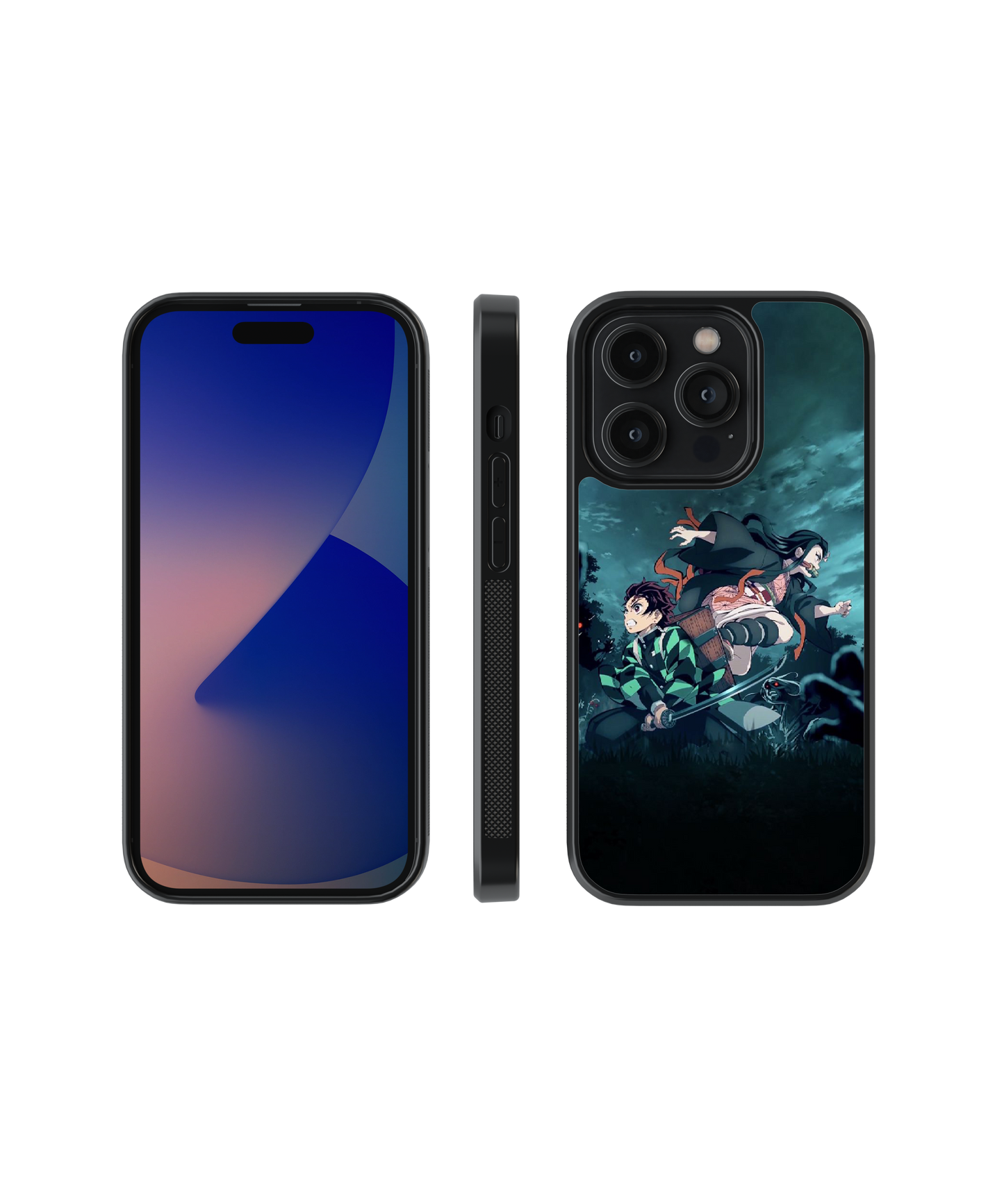 Sibling Clash | Demon Slayer - Glass Case Cover | Code: 227