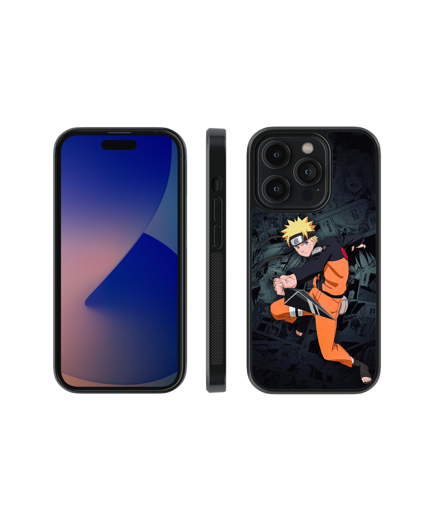 Kunai Wielder | Naruto - Glass Case Cover | Code: 137