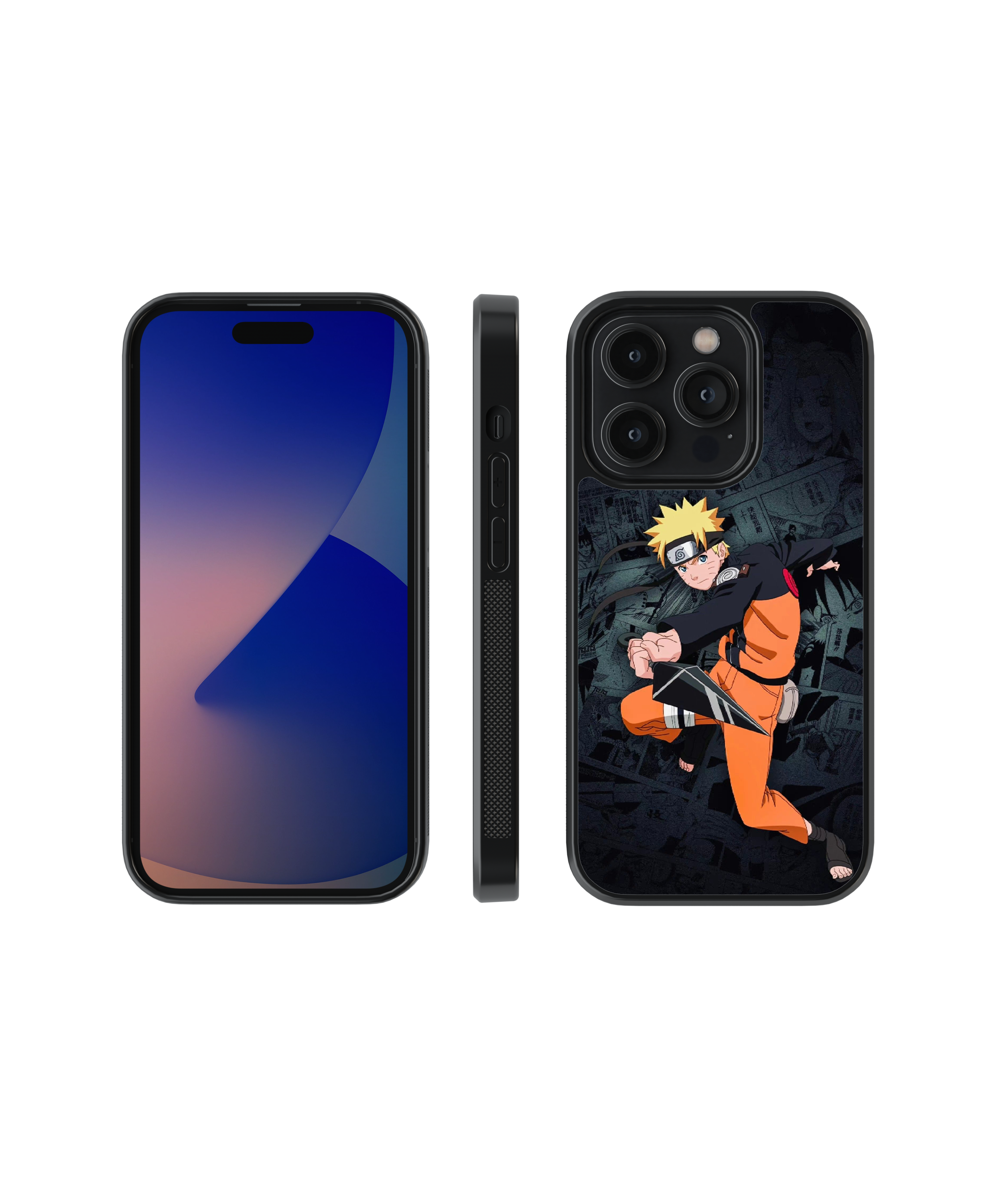Kunai Wielder | Naruto - Glass Case Cover | Code: 137