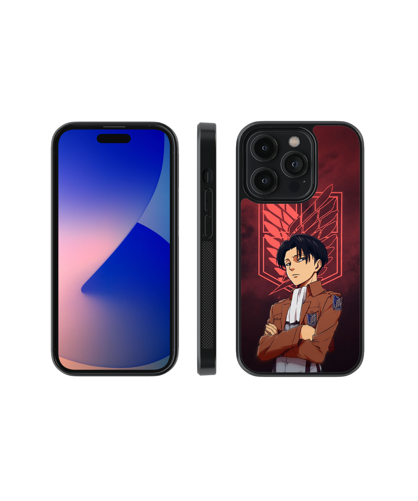 Eren's Stance | Attack on Titans - Glass Case Cover | Code: 184