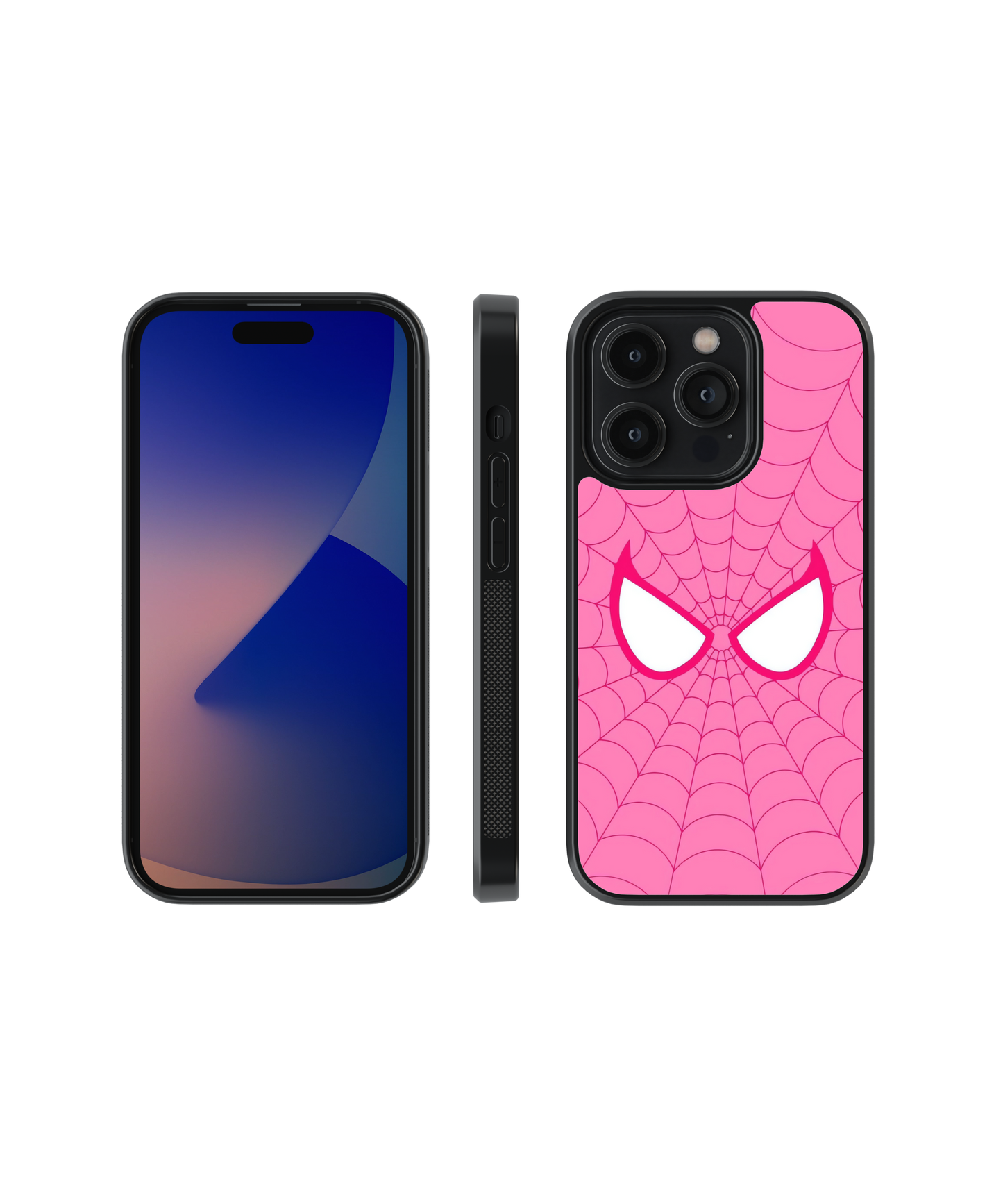 Blush Spider | Pinteresty Glass Case Cover | Code: 293