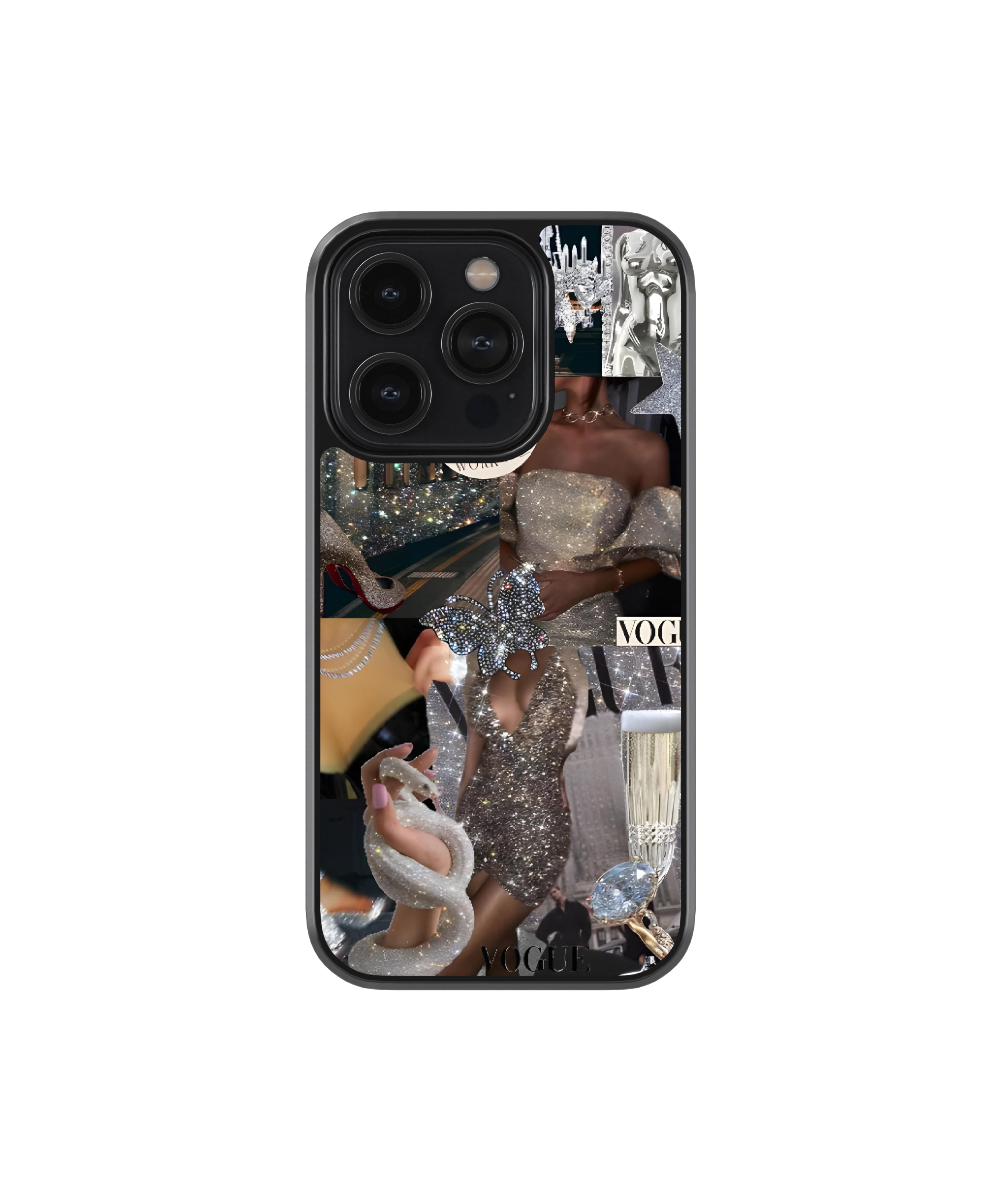 Rich Girl Vibes | Y2k - Glass Case Cover | Code: 174