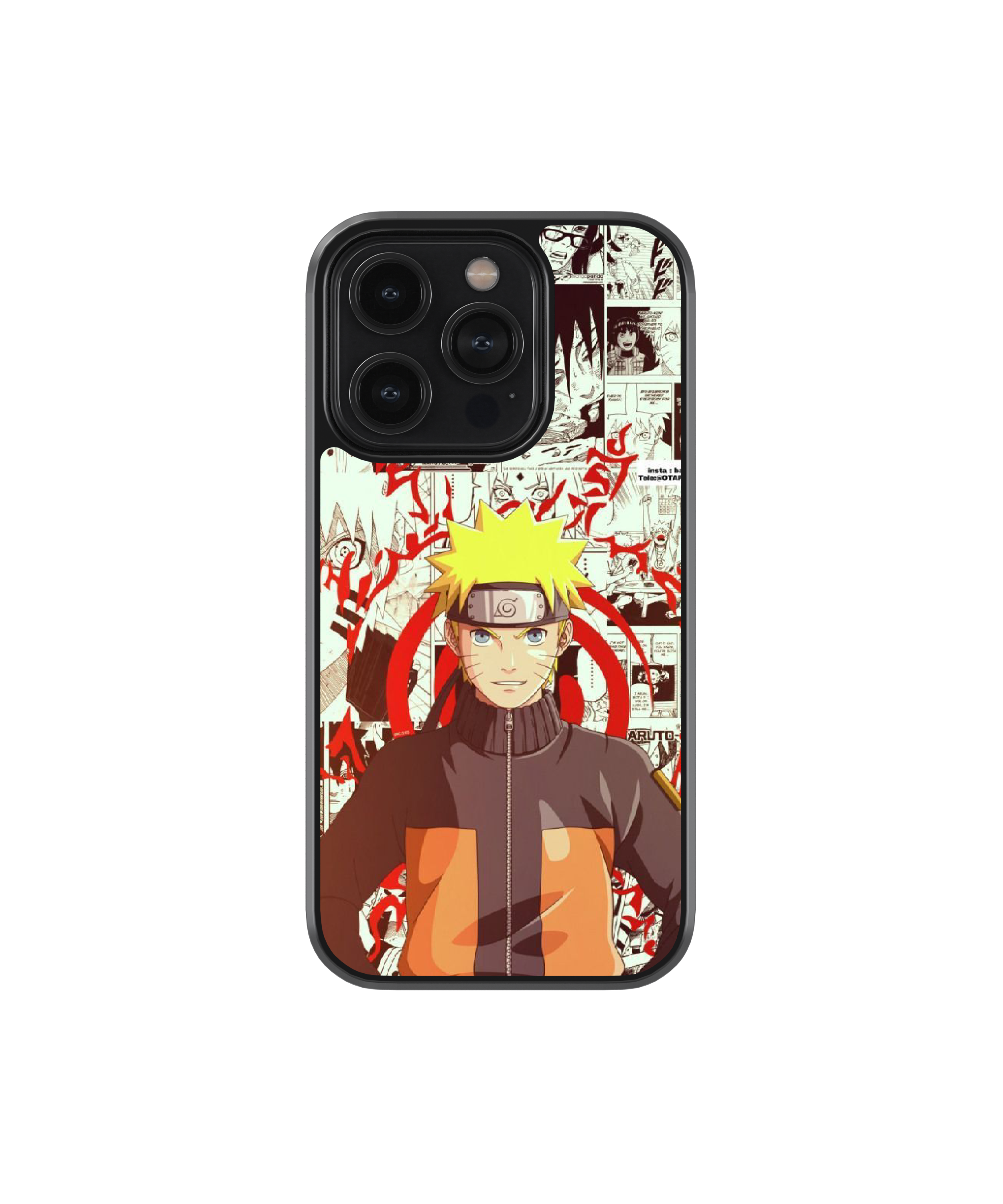 Hokage Vision | Naruto - Glass Case Cover | Code: 132