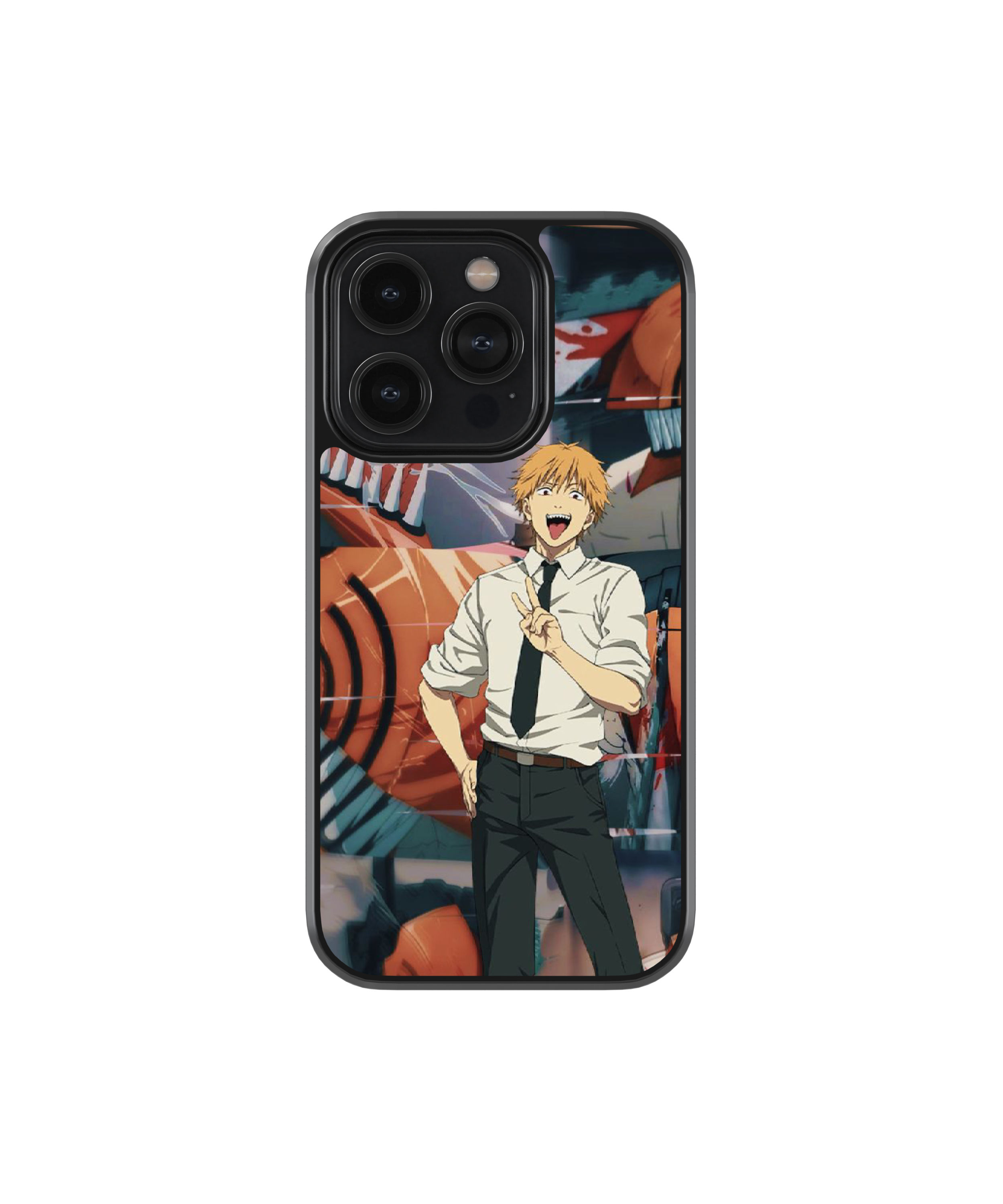 Denji Stance | Chainsaw man - Glass Case Cover | Code: 242