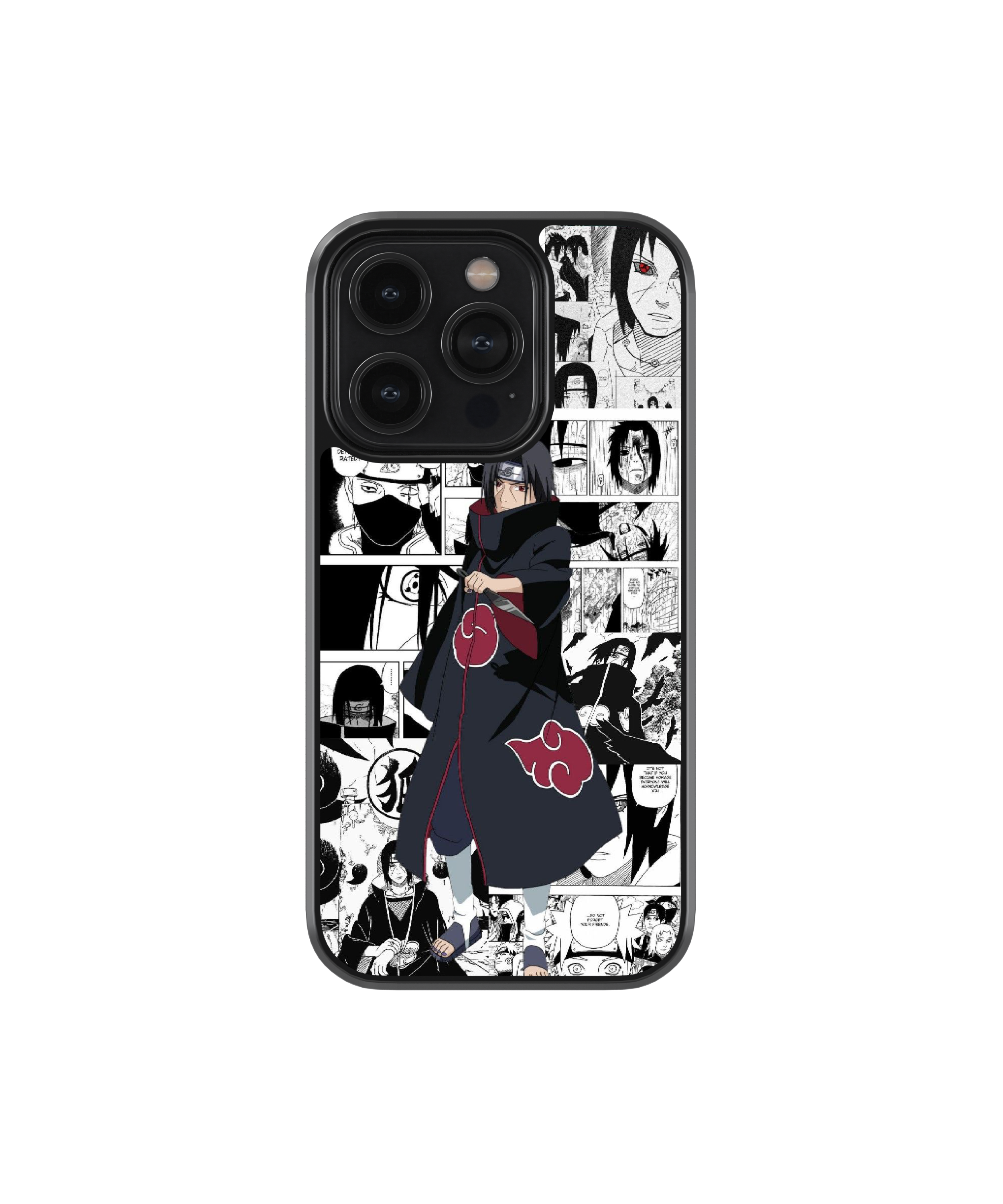 Itachi's Arsenal | Naruto - Glass Case Cover | Code: 141