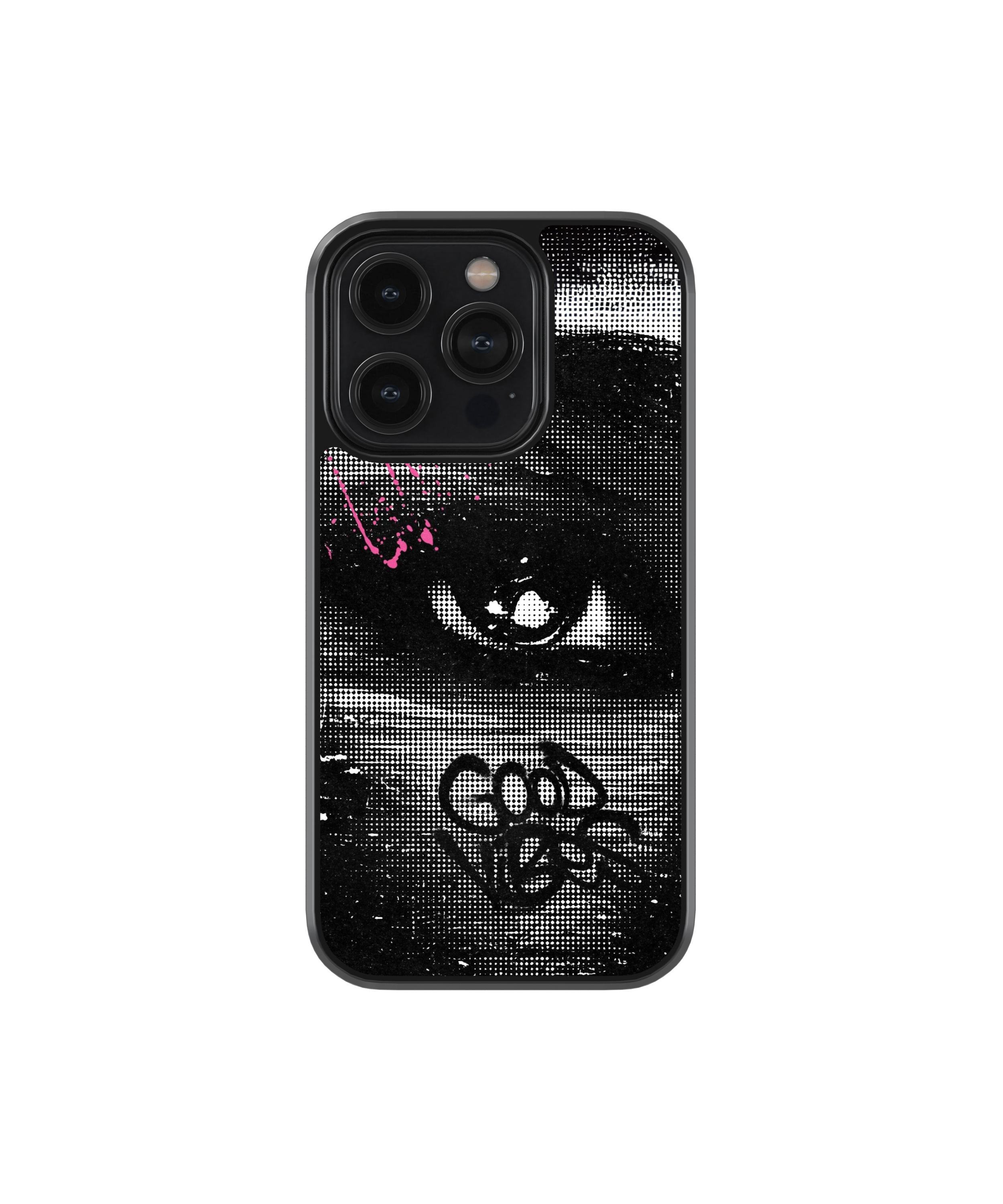 Good Vibes | Rebel - Glass Case Cover | Code: 379