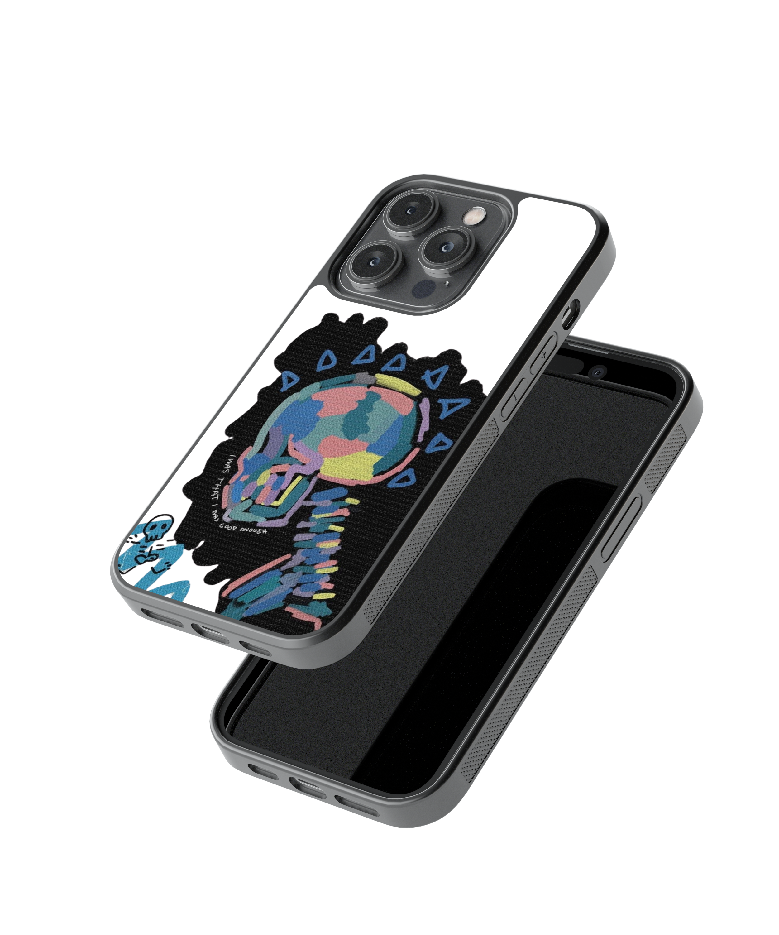 Doodle Dash | Scribble - Glass Case Cover | Code: 300