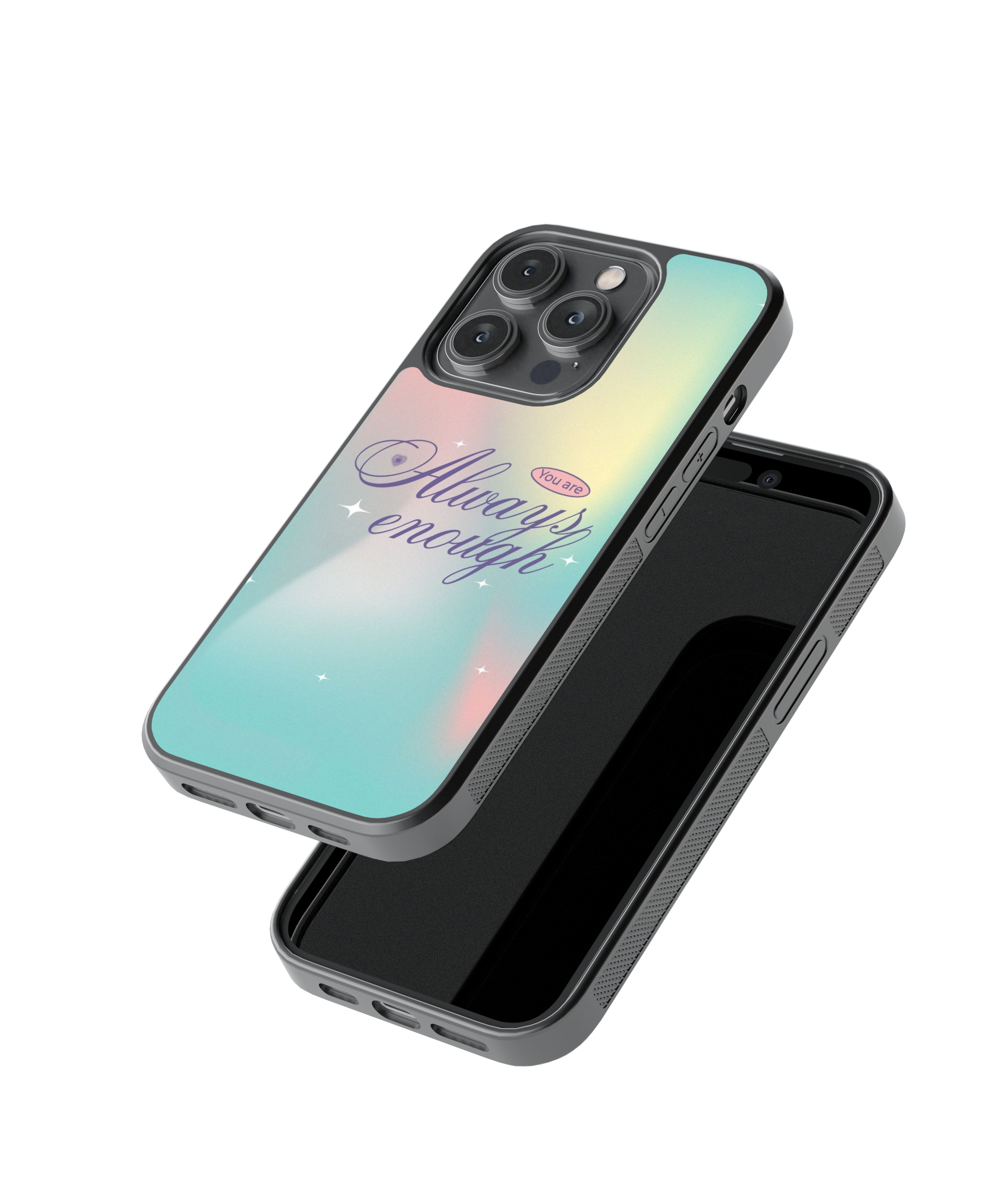 Always Enough | Aura - Glass Case Cover | Code: 357