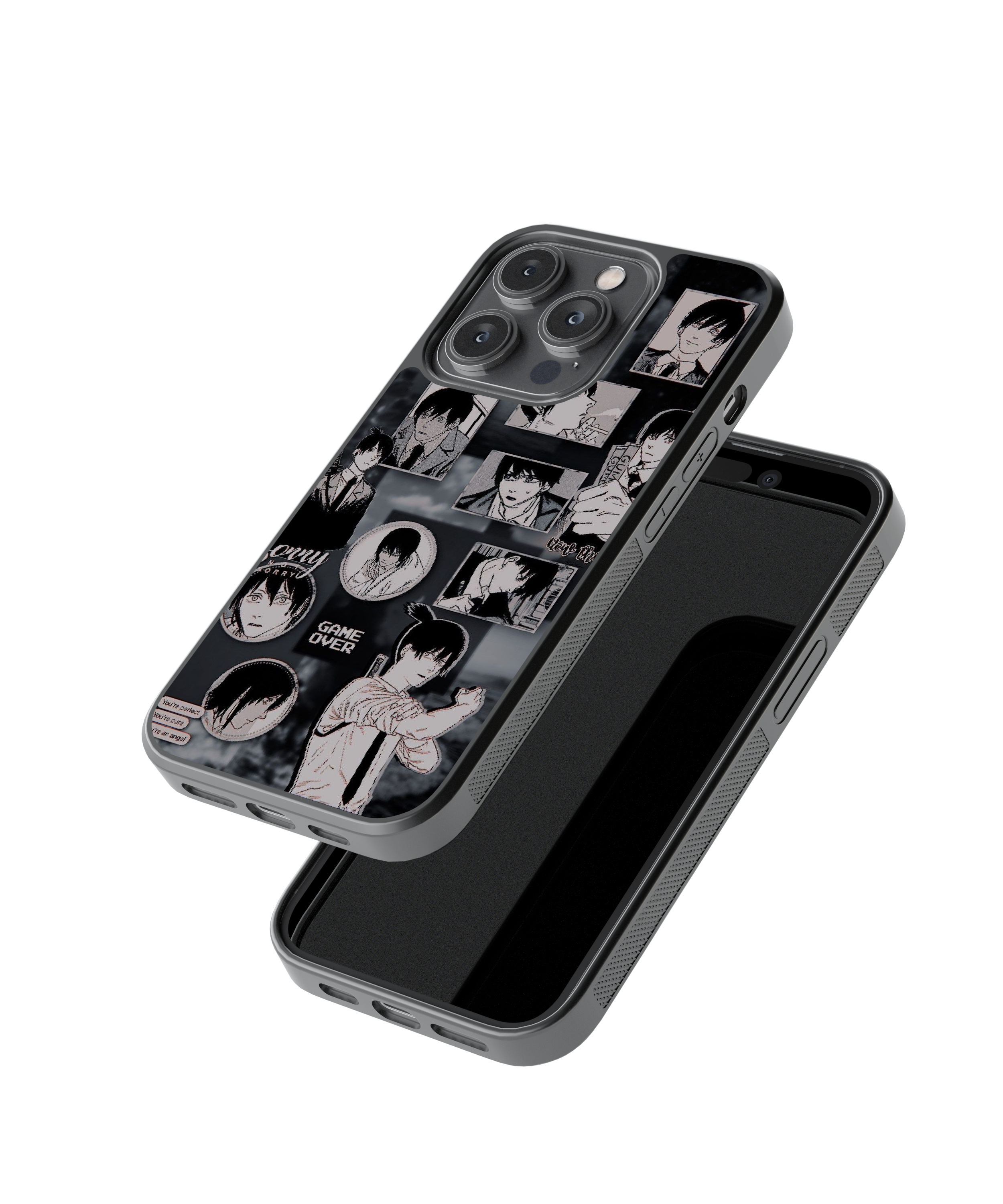 Aki's Chainsaw | Chainsaw man - Glass Case Cover | Code: 244