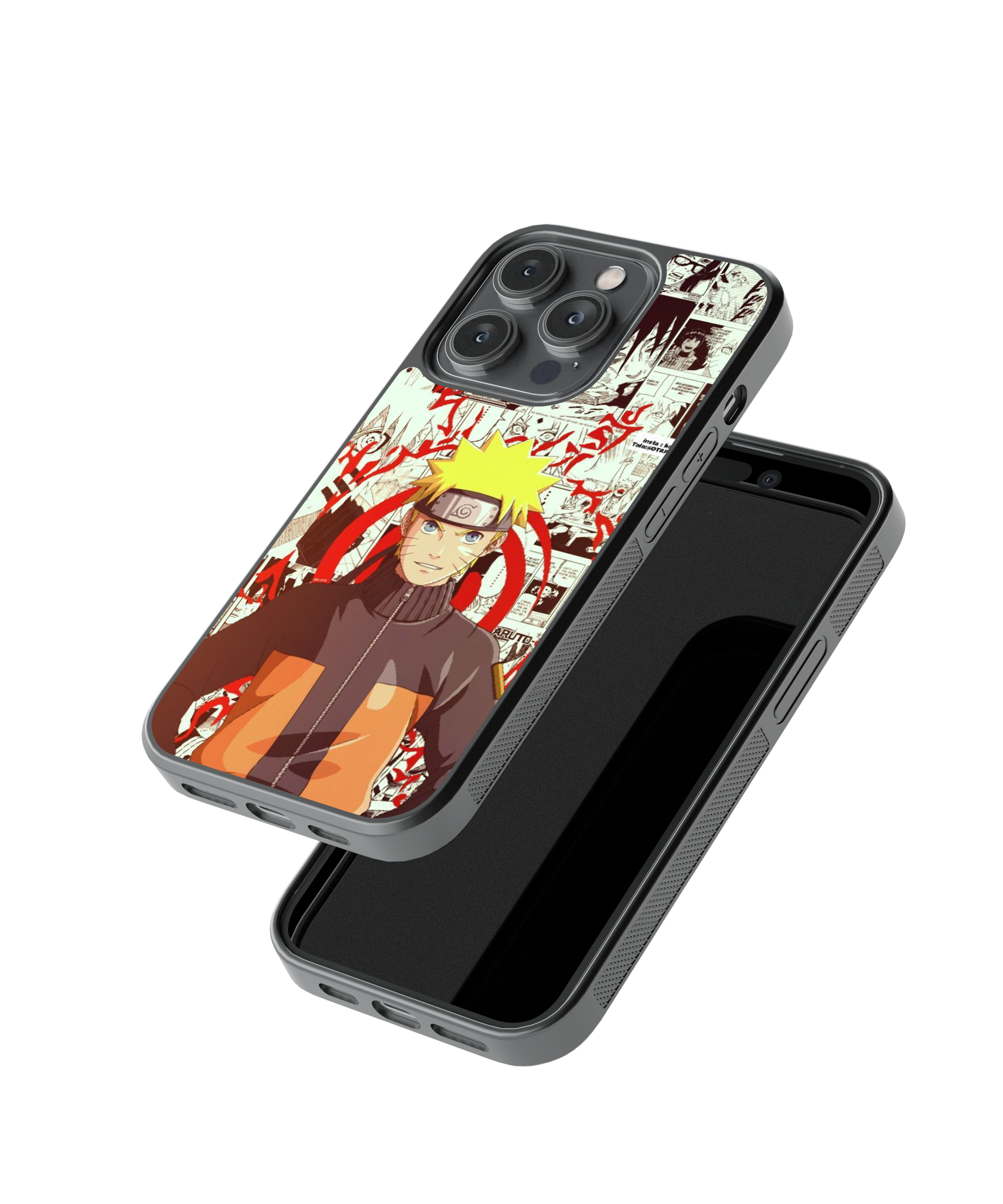 Hokage Vision | Naruto - Glass Case Cover | Code: 132