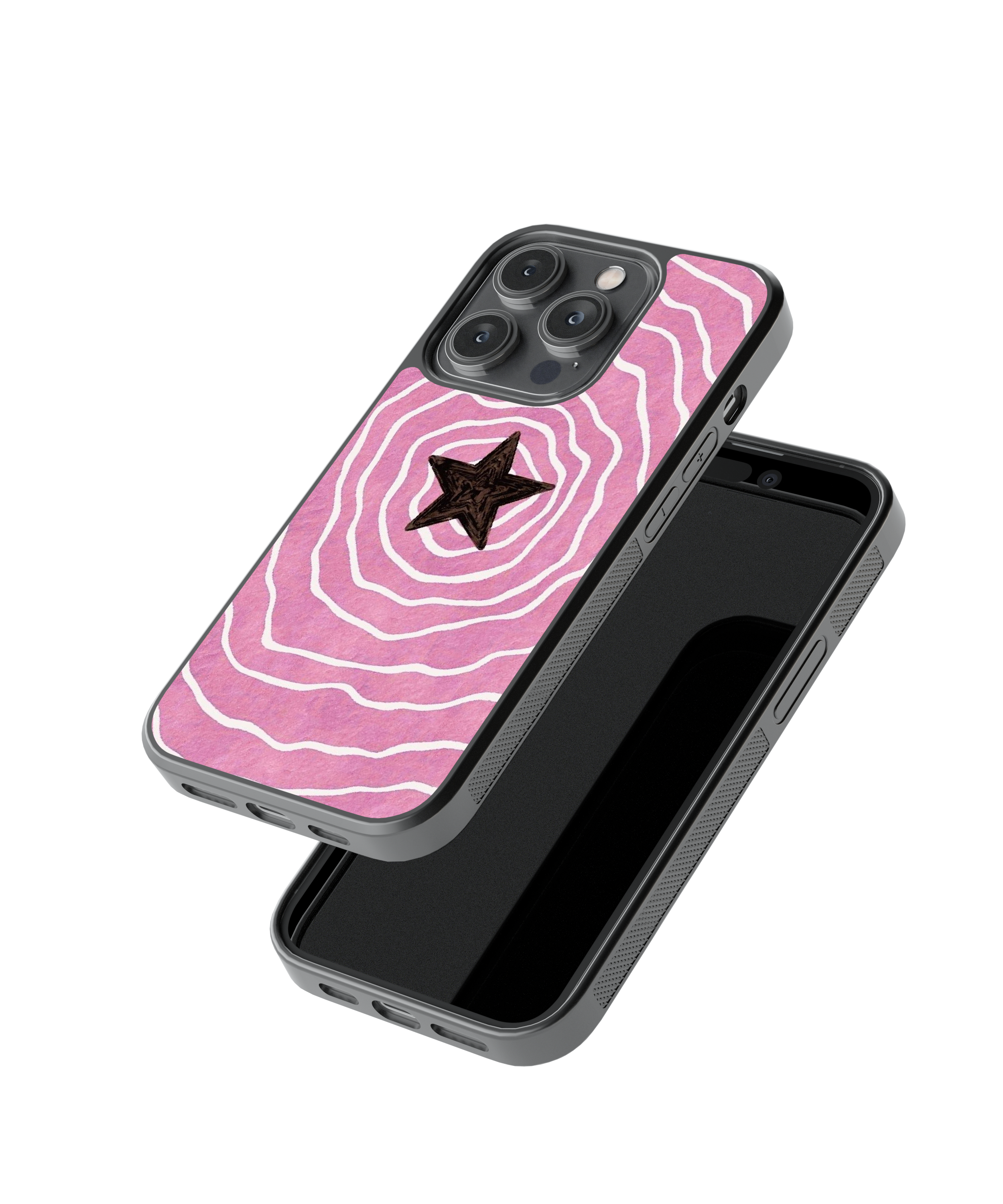 Starry Wave | Pinteresty Glass Case Cover | Code: 280