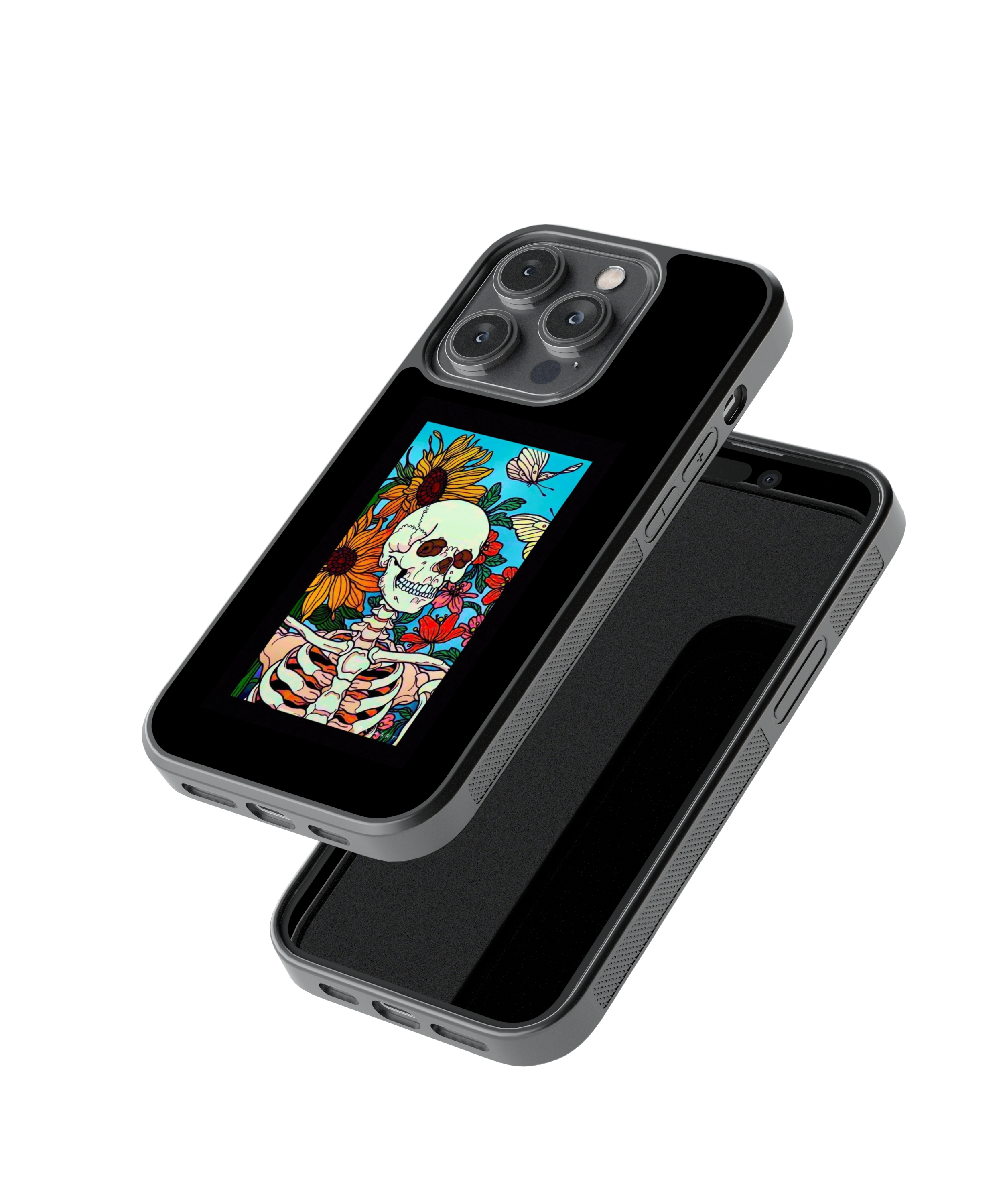 Drawn Wild | Scribble - Glass Case Cover | Code: 313