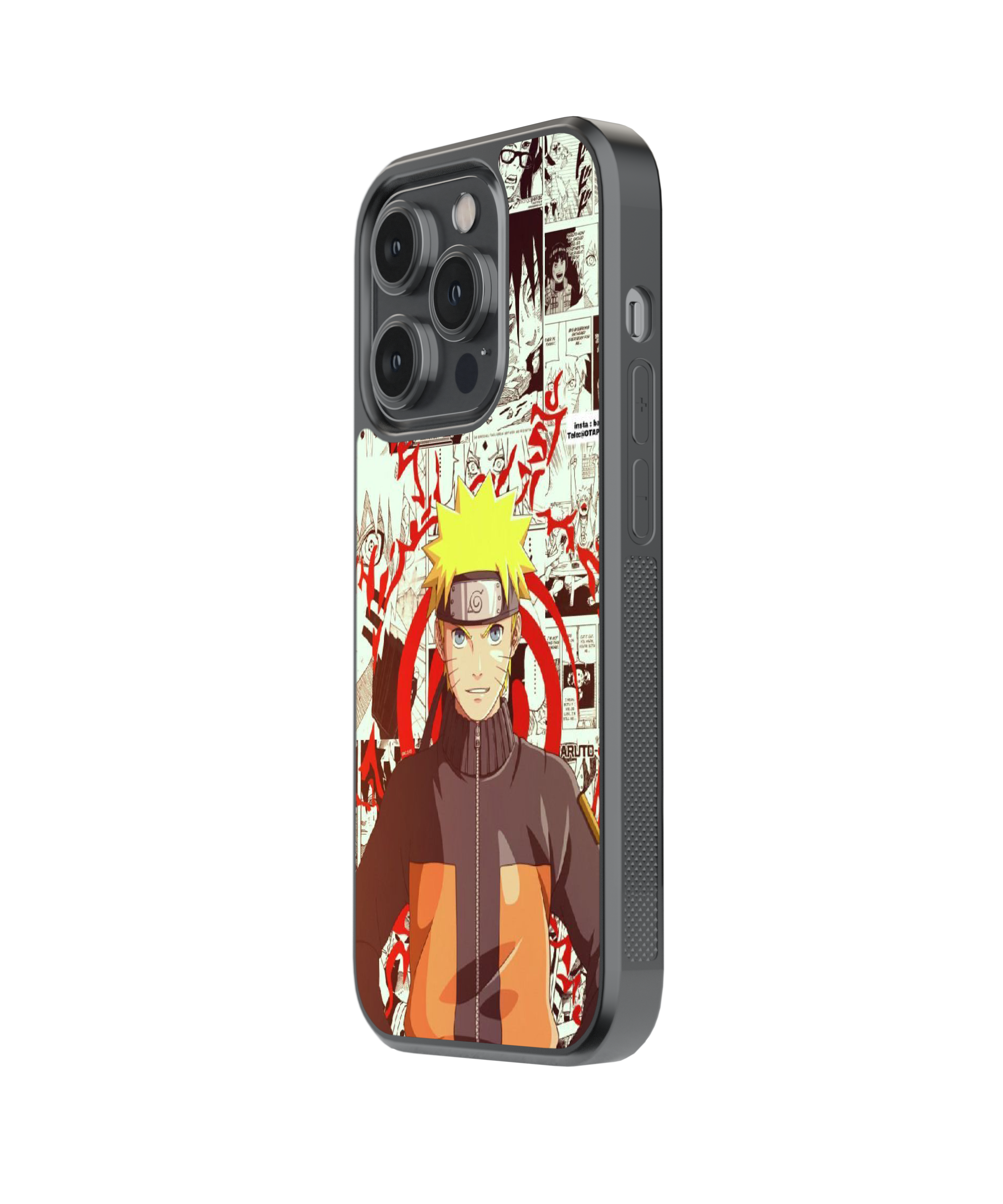 Hokage Vision | Naruto - Glass Case Cover | Code: 132