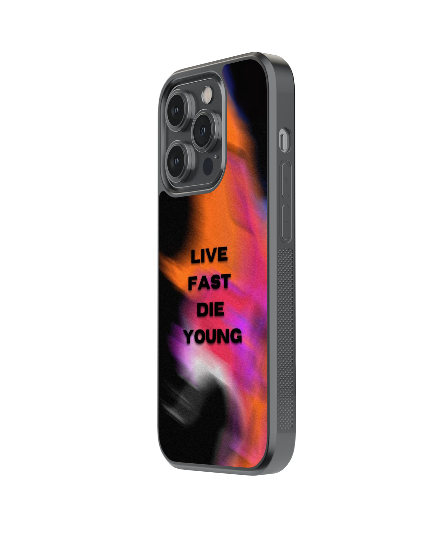 Live Fast | Rebel - Glass Case Cover | Code: 376