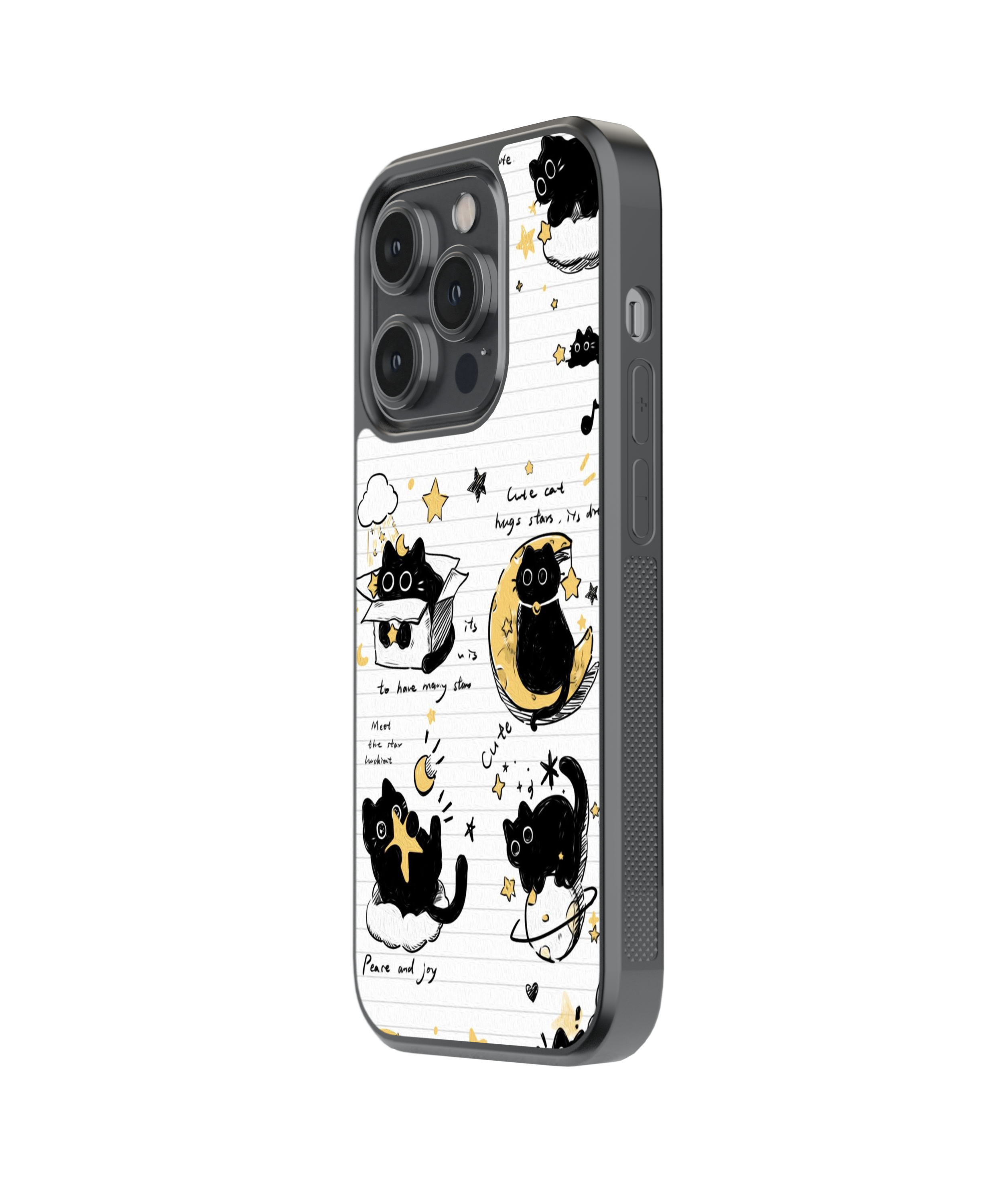 Minimal Strokes | Scribble - Glass Case Cover | Code: 311