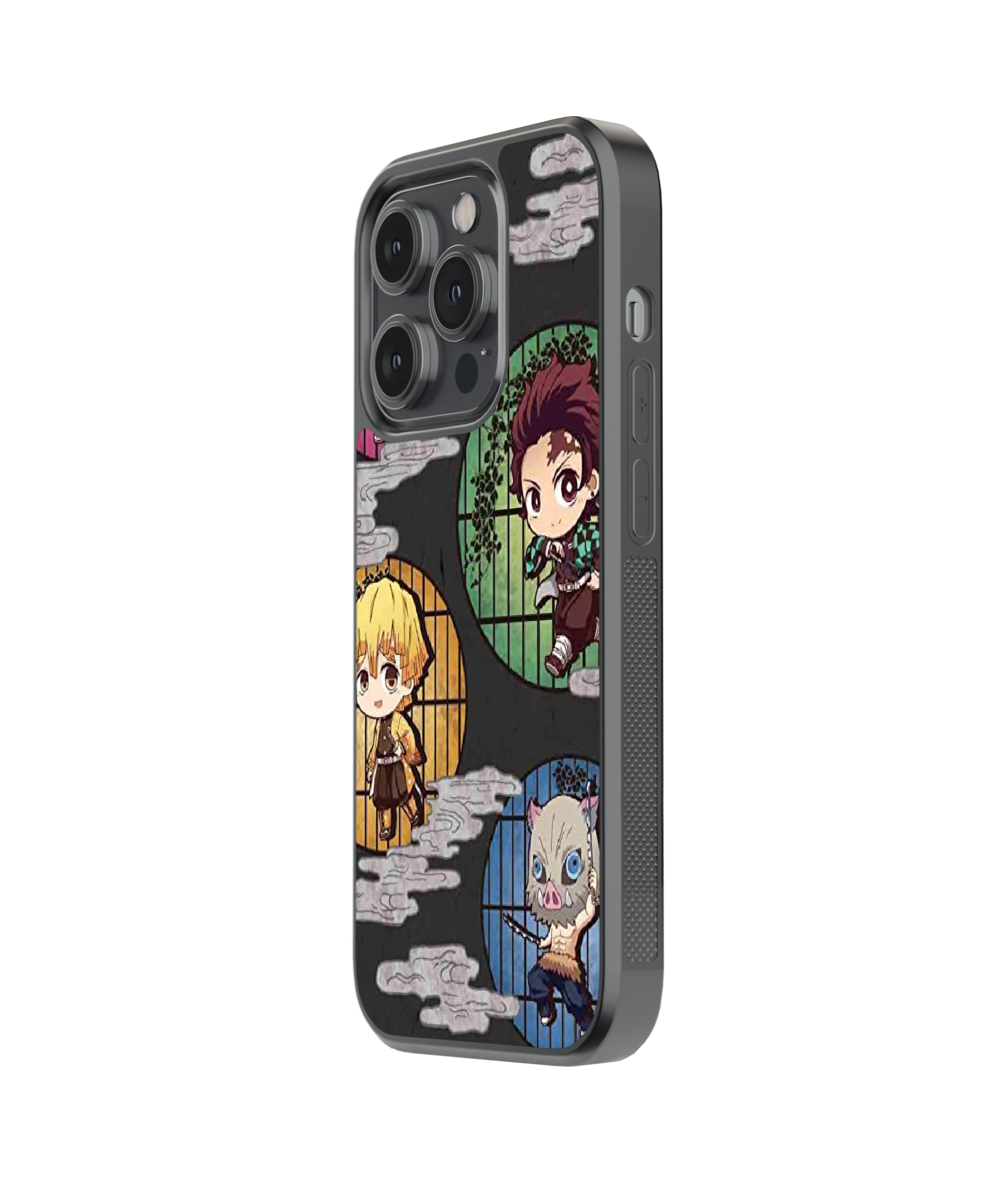 Childhood Squad | Demon Slayer - Glass Case Cover | Code: 234