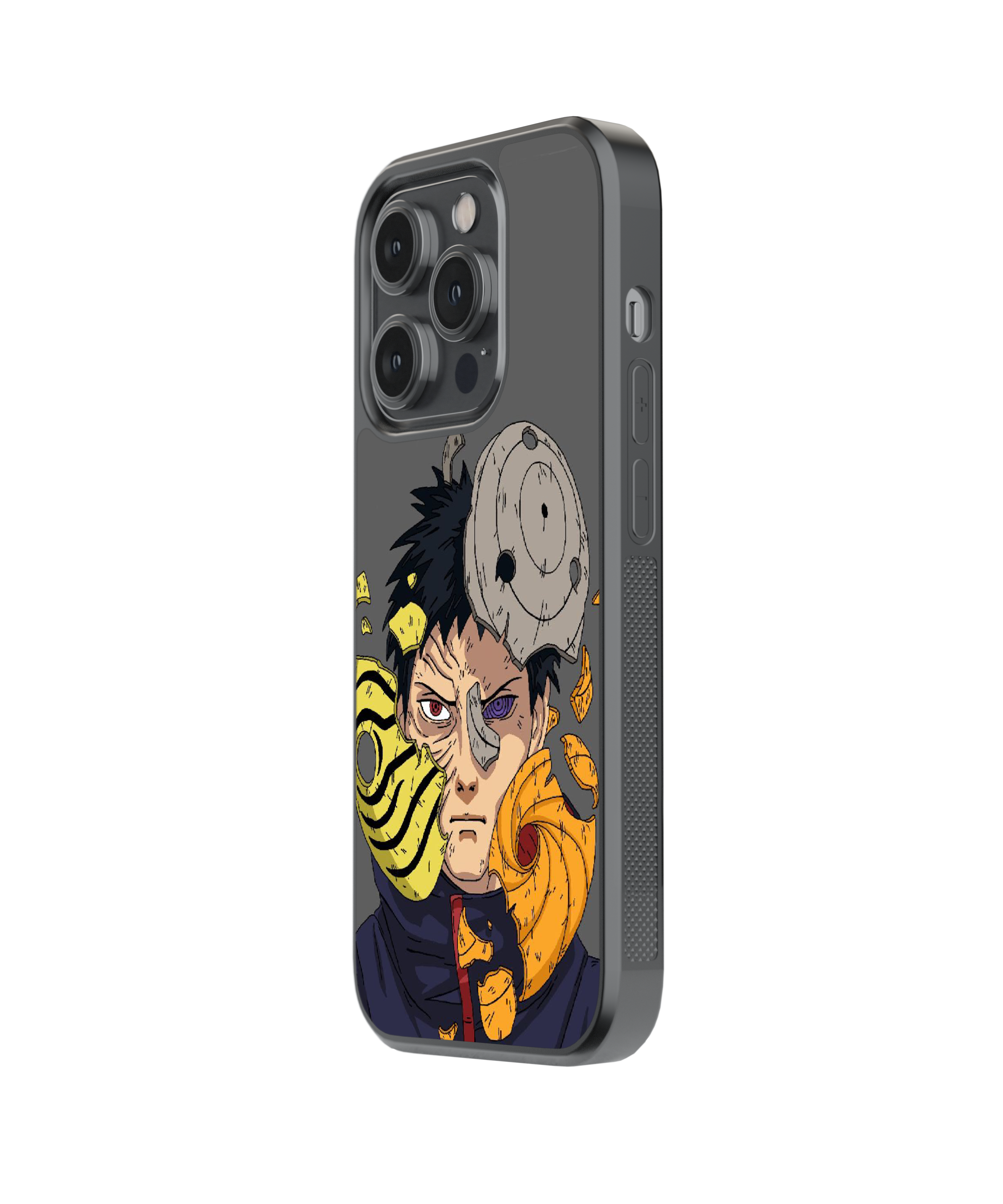 Unmasked Obito | Naruto - Glass Case Cover | Code: 134